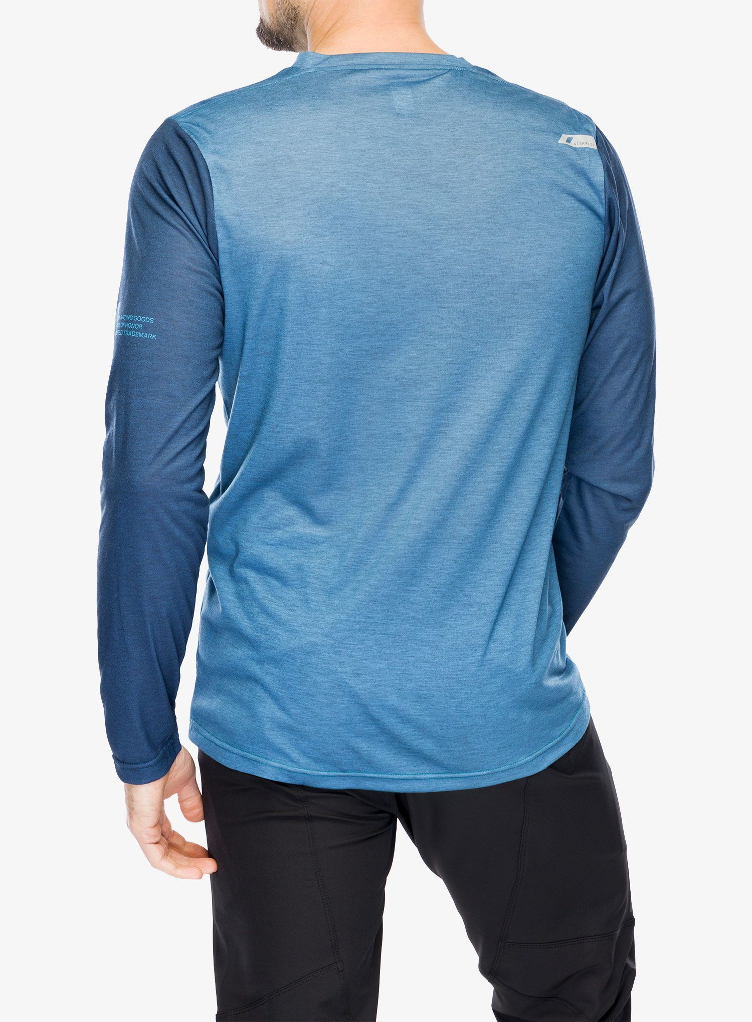 Biciklistička dukserica 100% Airmatic Long Sleeve Jersey - slate blue