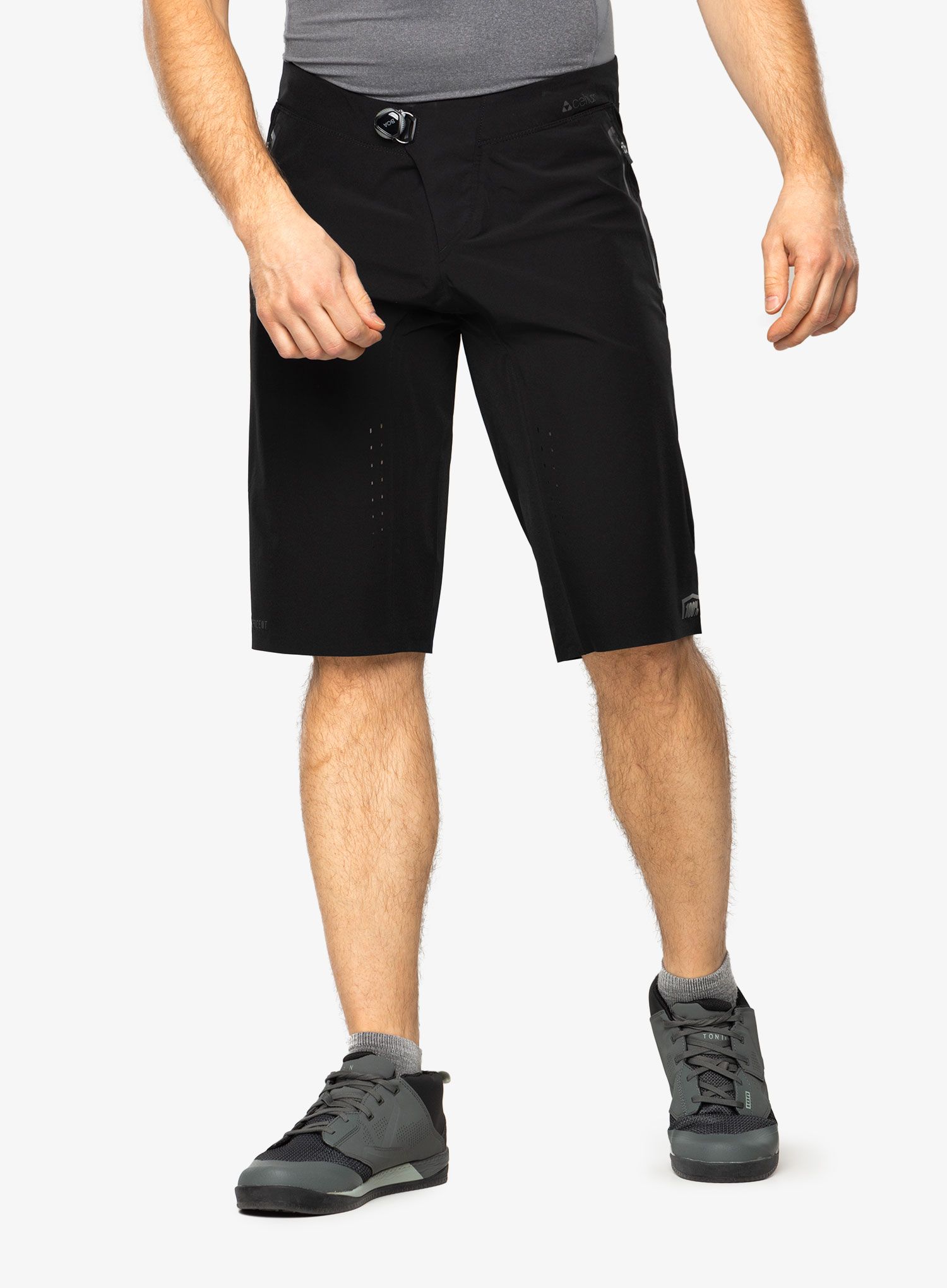 Biciklističke kratke hlače 100% Celium - black