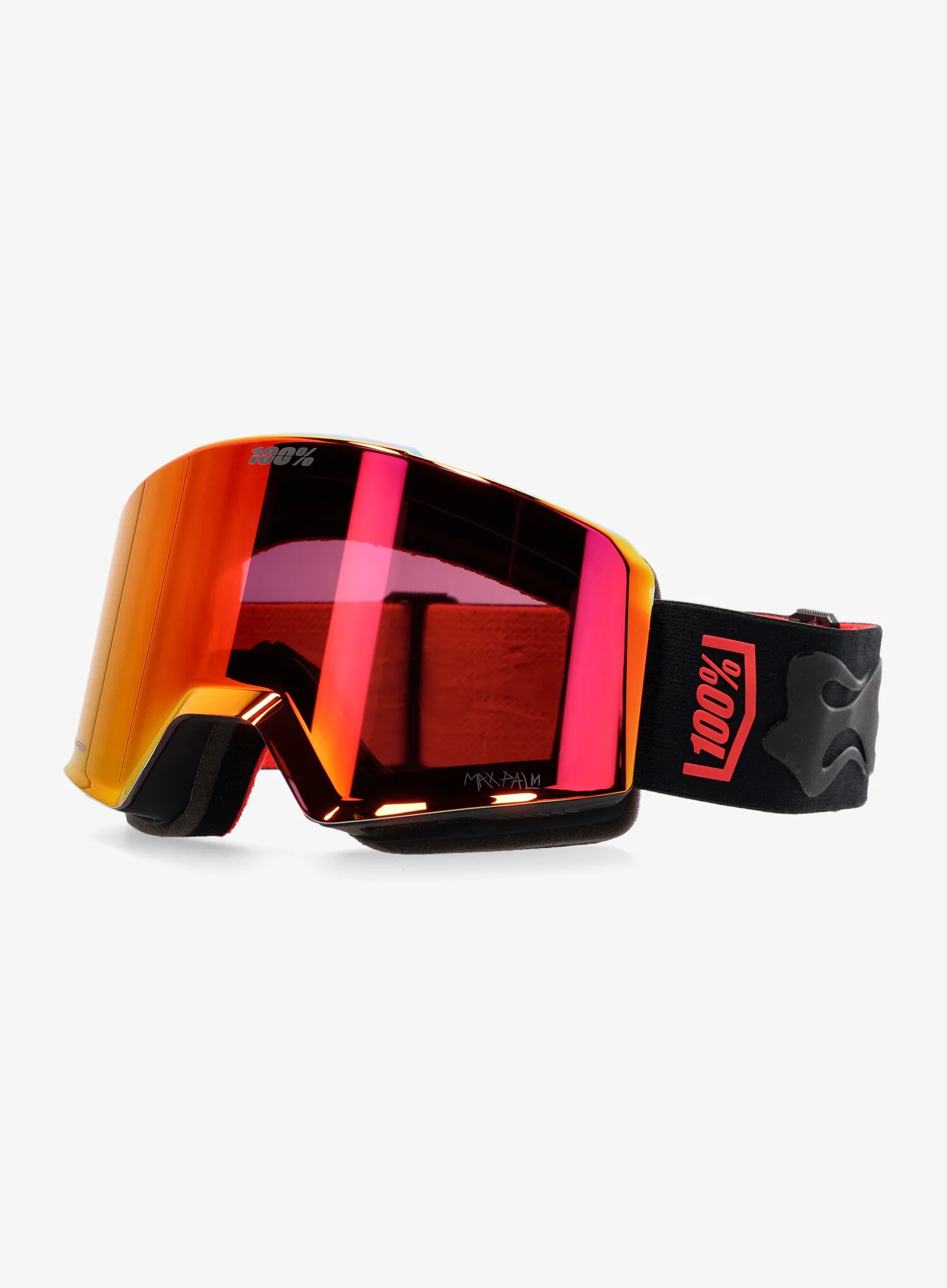 Skijaške naočale 100% Norg Hiper - max palm/mirror black lens