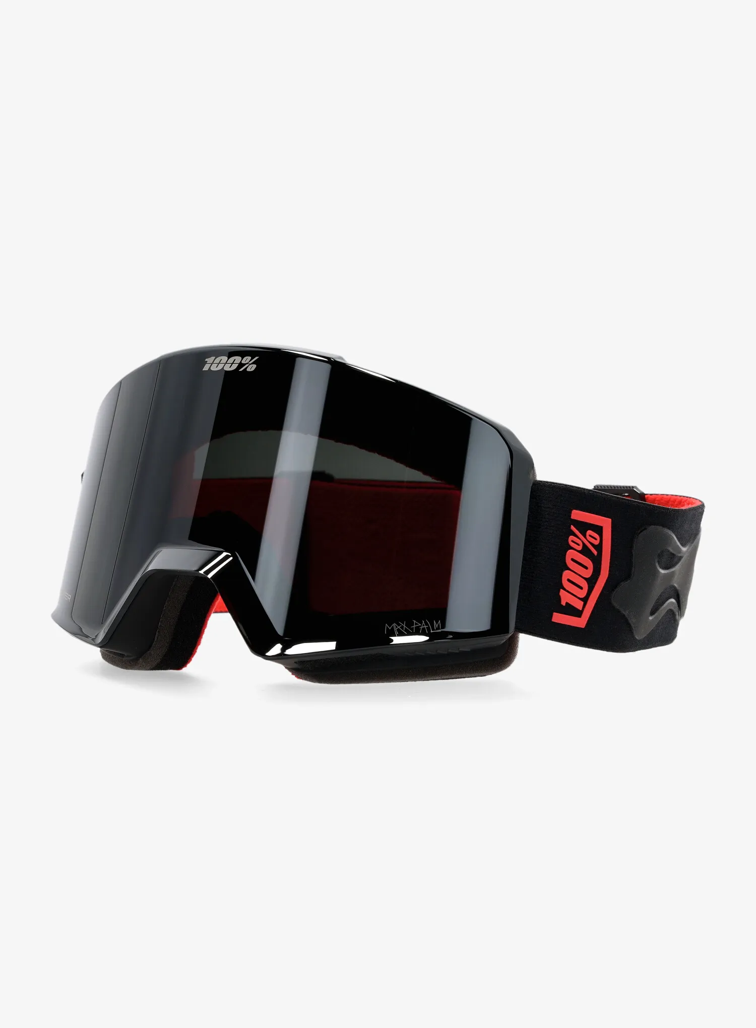 Skijaške naočale 100% Norg Hiper - max palm/mirror black lens