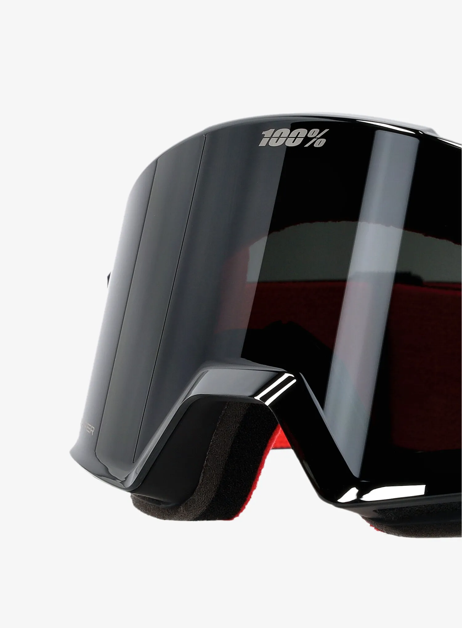 Skijaške naočale 100% Norg Hiper - max palm/mirror black lens