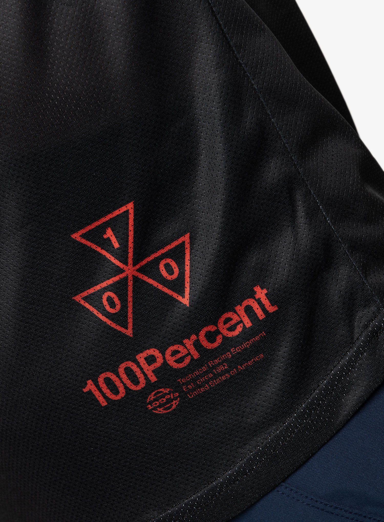 Biciklistička dukserica 100% R-Core - black/racer red