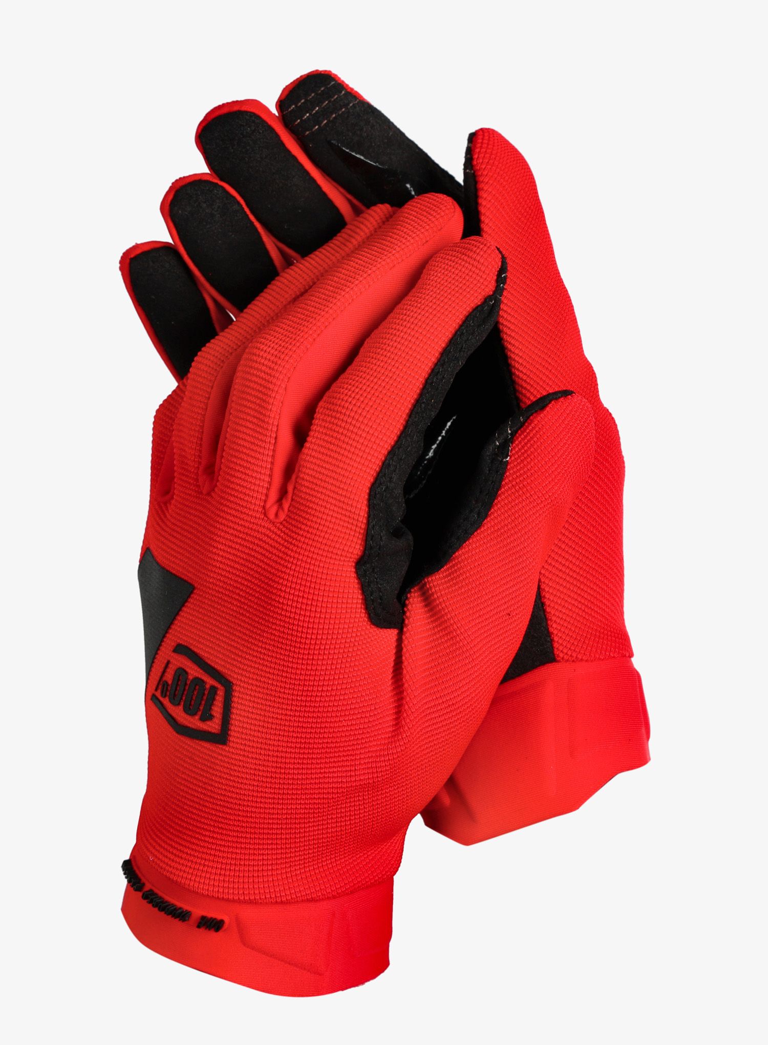 Biciklističke rukavice 100% Ridecamp Gloves - red