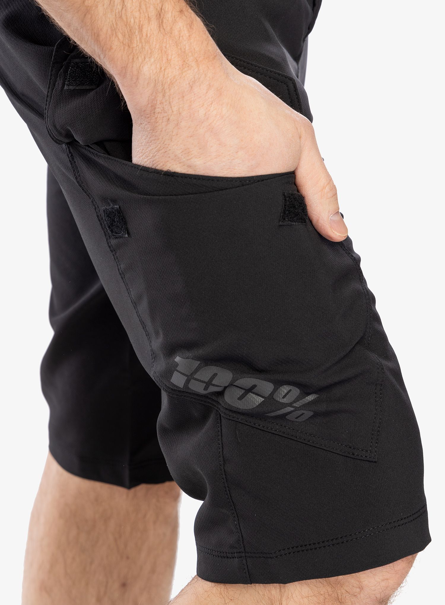 Biciklističke kratke hlače 100% Ridecamp Short - black