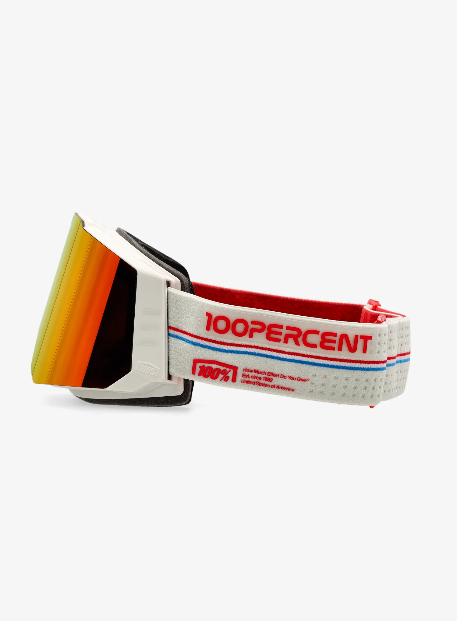 Skijaške naočale 100% Snowcraft Hiper - launch/mirror red lens