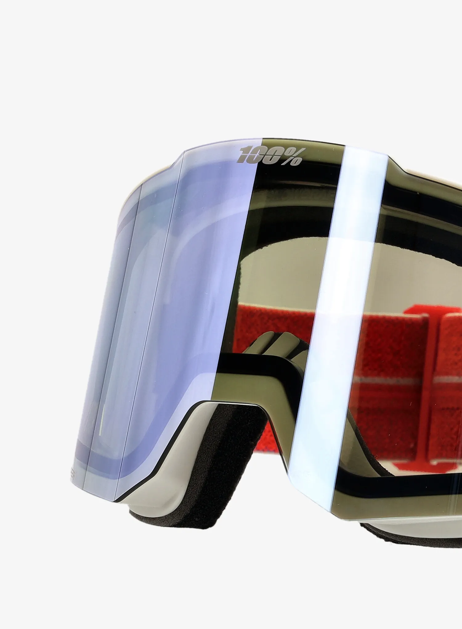 Skijaške naočale 100% Snowcraft Hiper - launch/mirror red lens