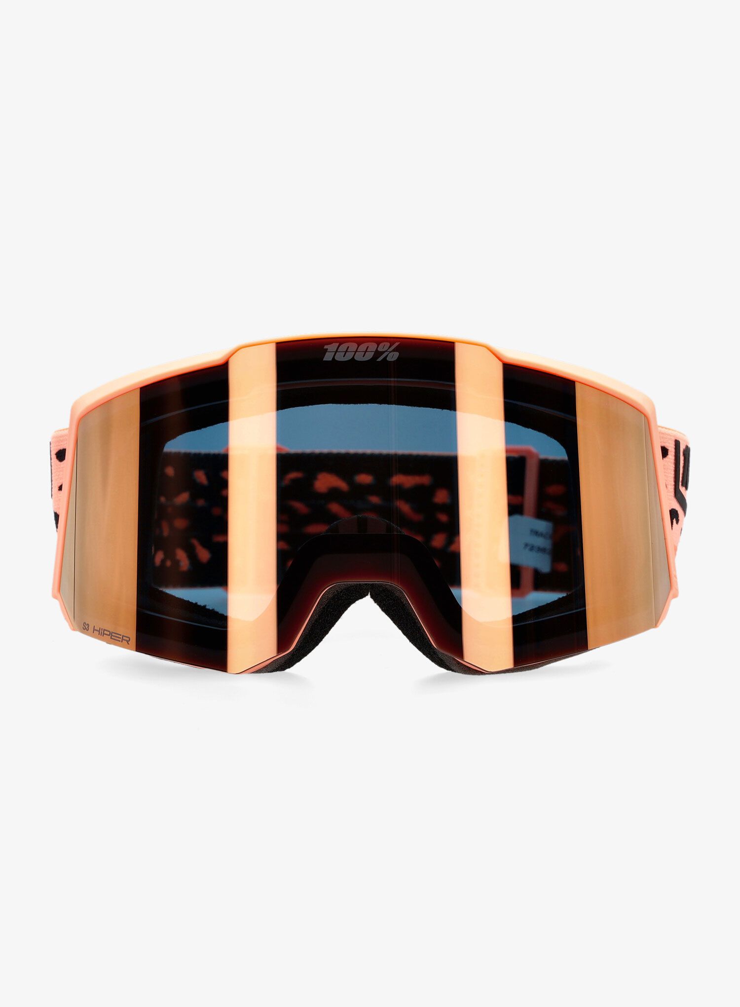 Skijaške naočale 100% Snowcraft S Hiper - mirror peach lens
