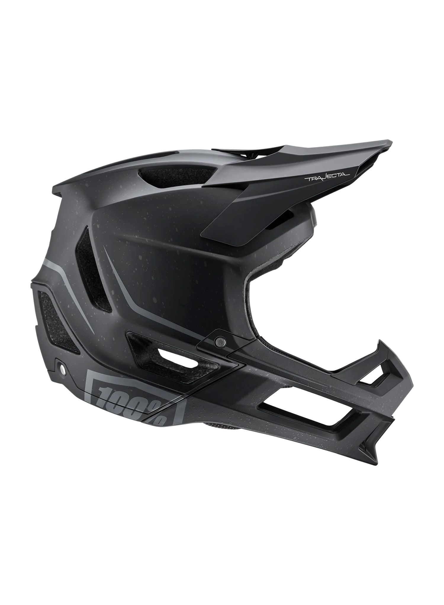 Kaciga enduro 100% Trajecta Helmet - black