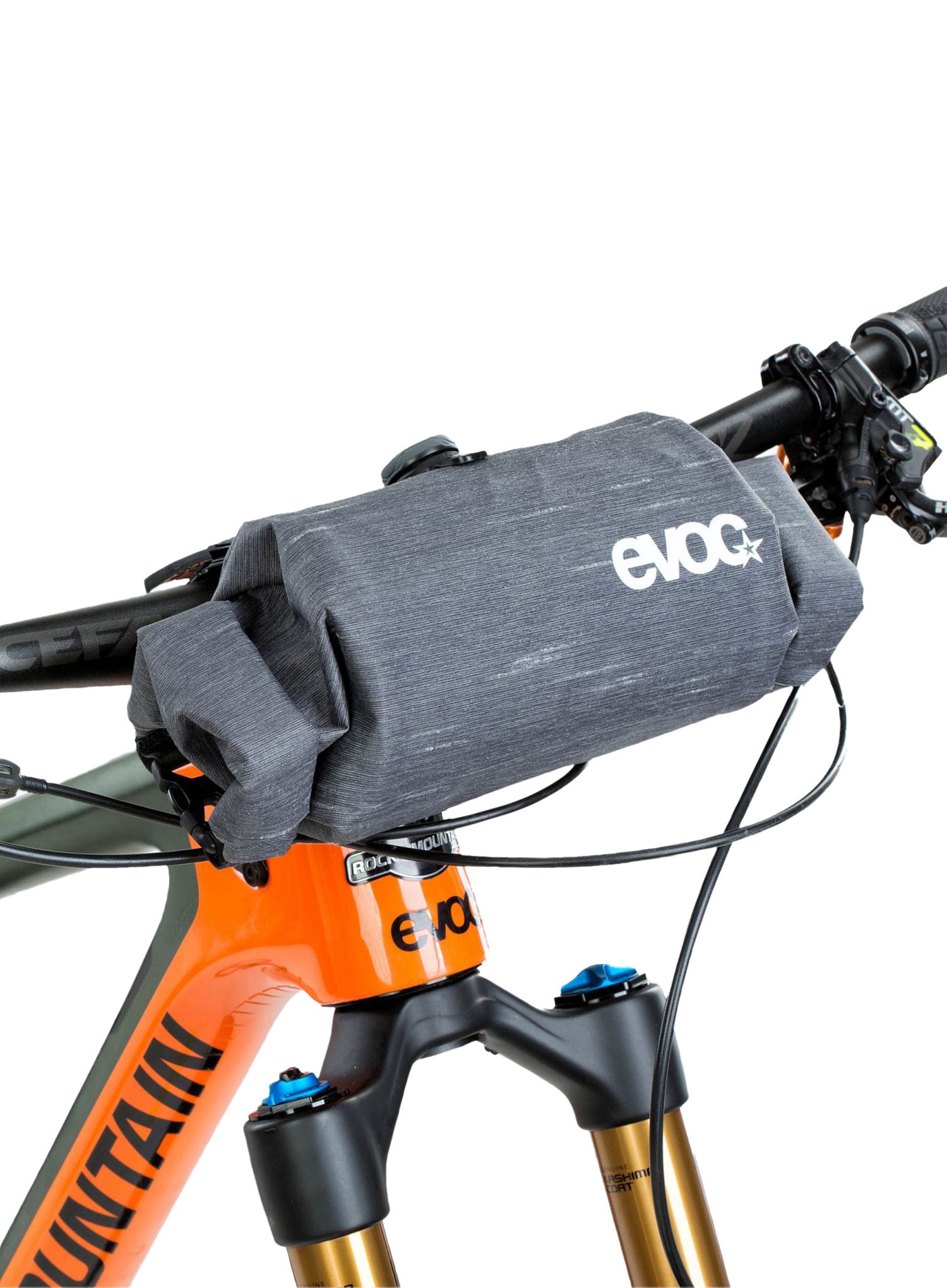 Torba za volan Evoc Handlebar Pack Boa M - carbon grey