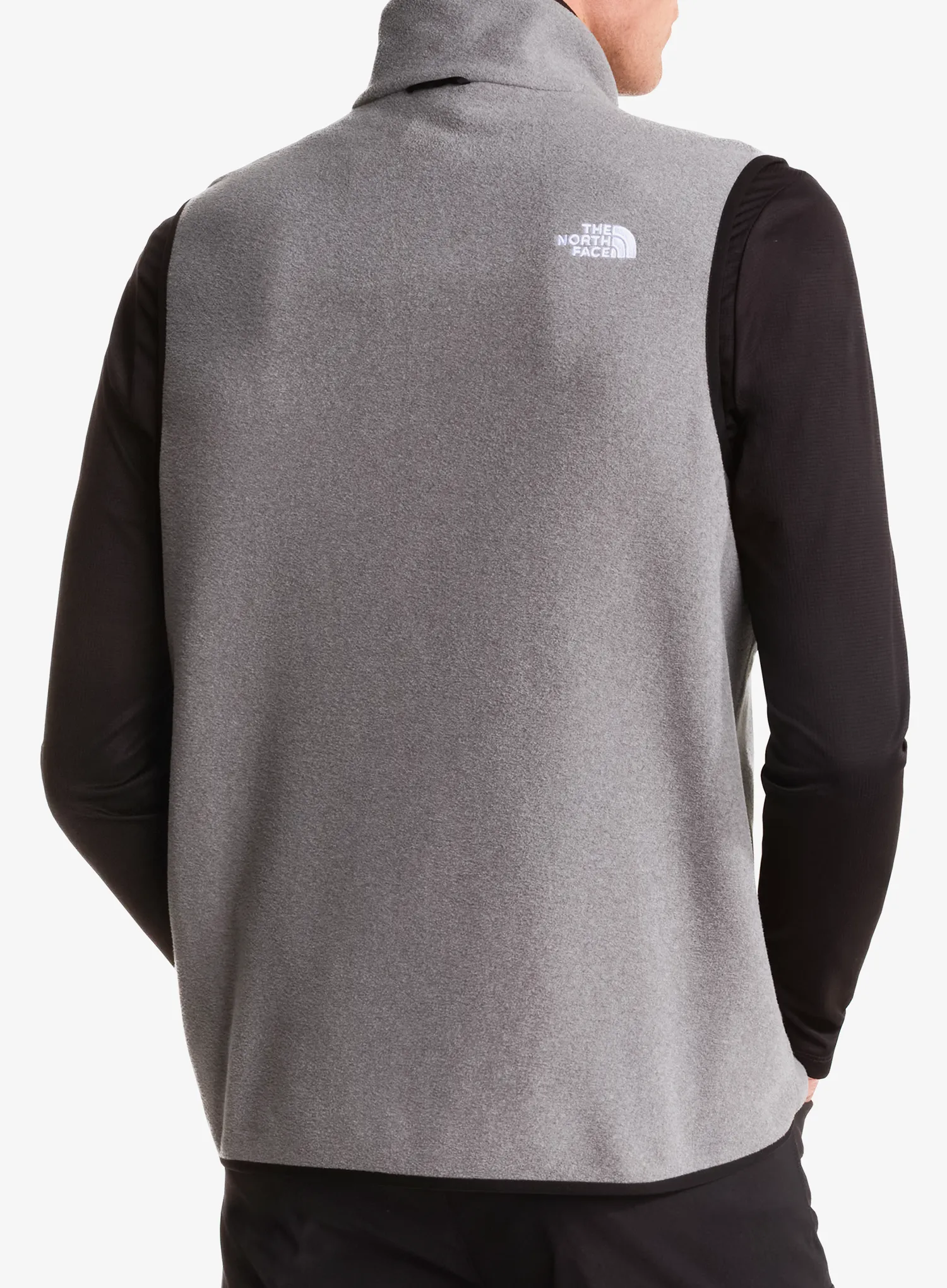 Prsluk The North Face Glacier Fleece Vest - mid grey heather