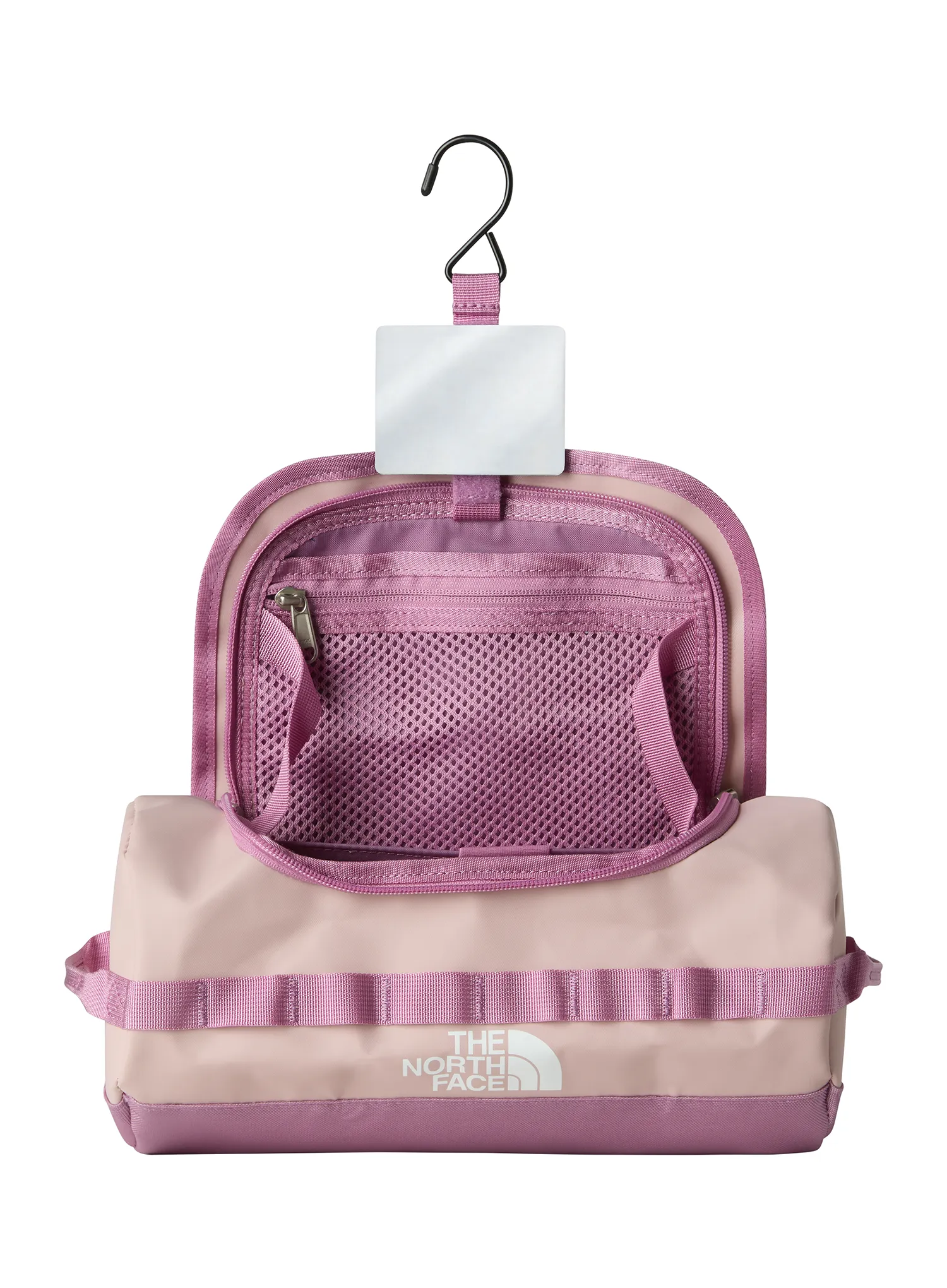 Toaletna torbica The North Face BC Travel Canister L - metal pink/laven