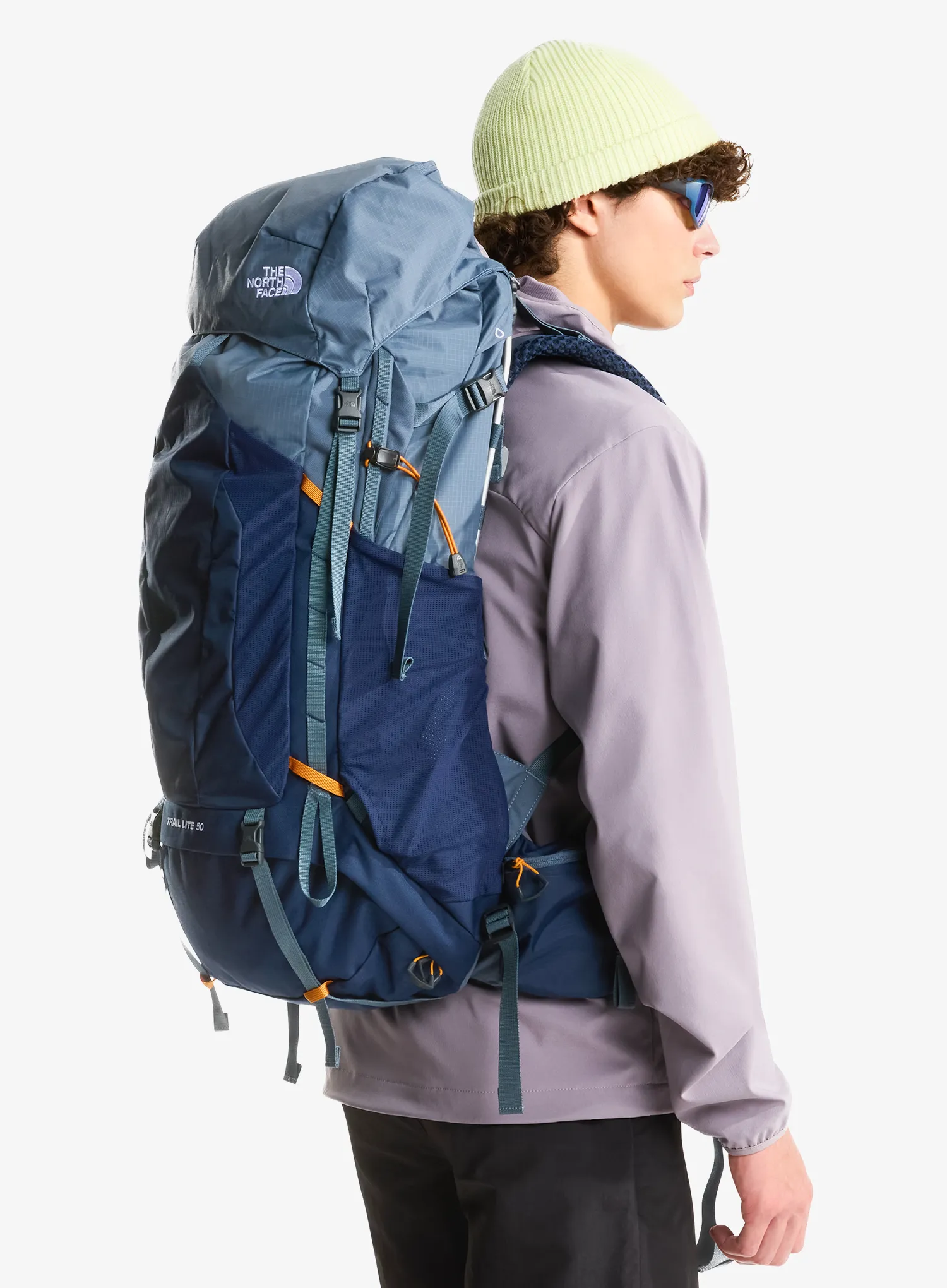 Planinarski ruksak The North Face Evolution 50 - granite grey/navy