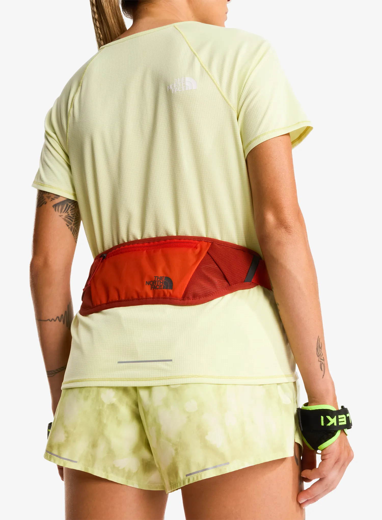 Pojas za trčanje The North Face Sunriser Run Belt - lava red/iron clay