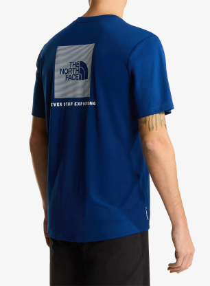 Majica za trening The North Face 24/7 Box Nse SS Tee - estate blue