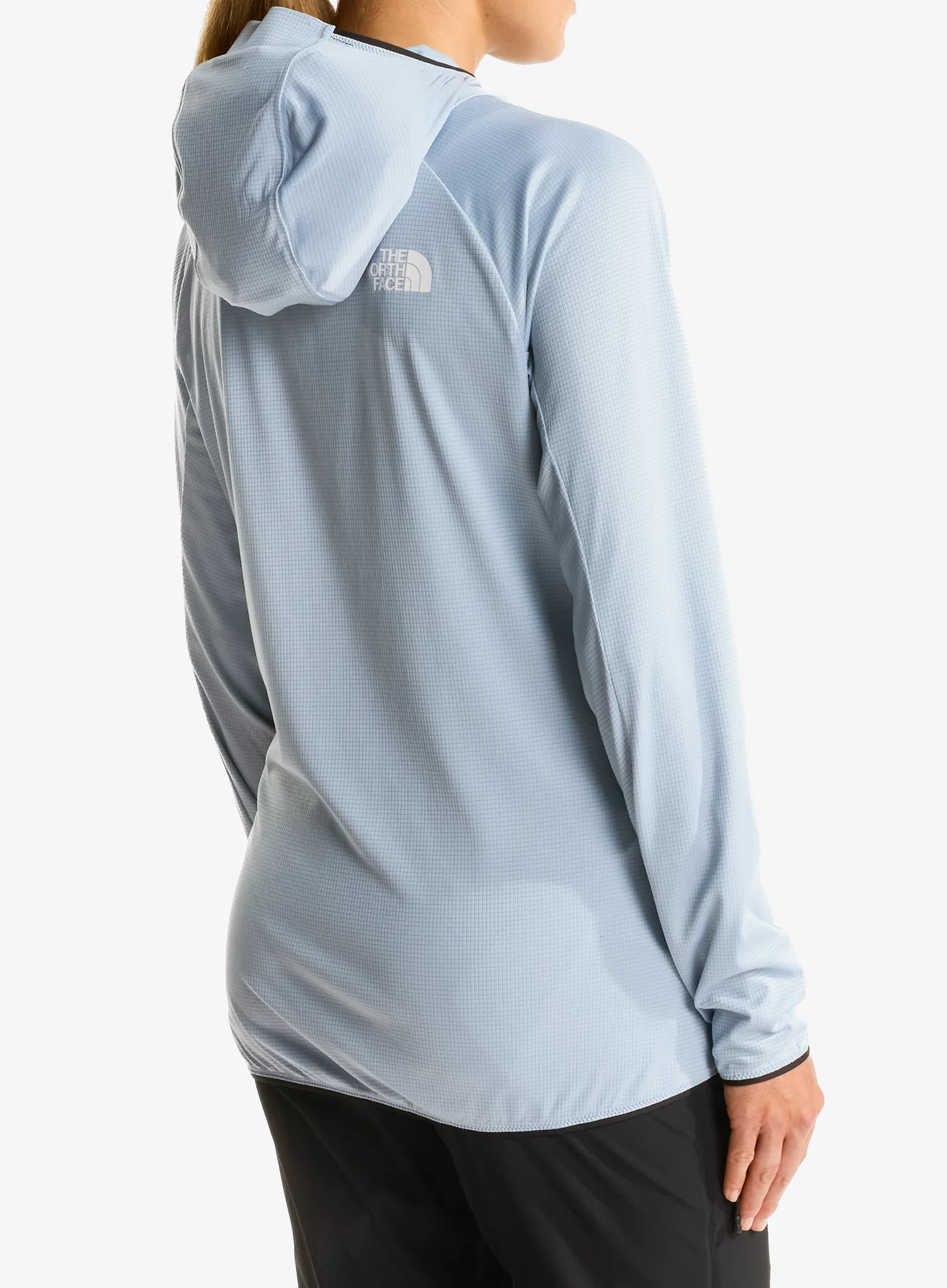Ženska dukserica s 1/2 patentnim zatvaračem The North Face Summit Direct Sun Hoodie - frost grey