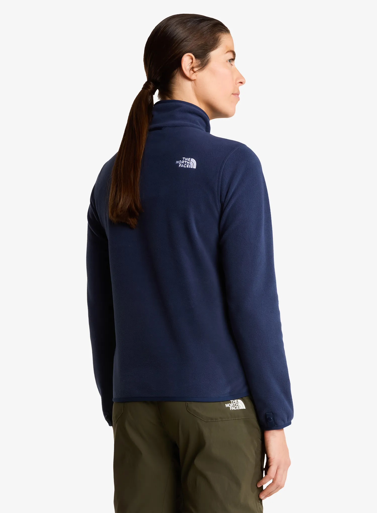 Ženska dukserica na otkopčavanje The North Face Glacier Fleece Jacket - summit navy