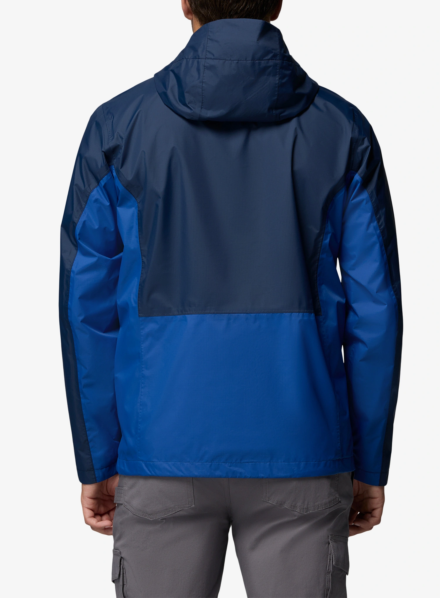 Kišna jakna Columbia Pouring Adventure III Jacket - collegiate navy/mountain blue