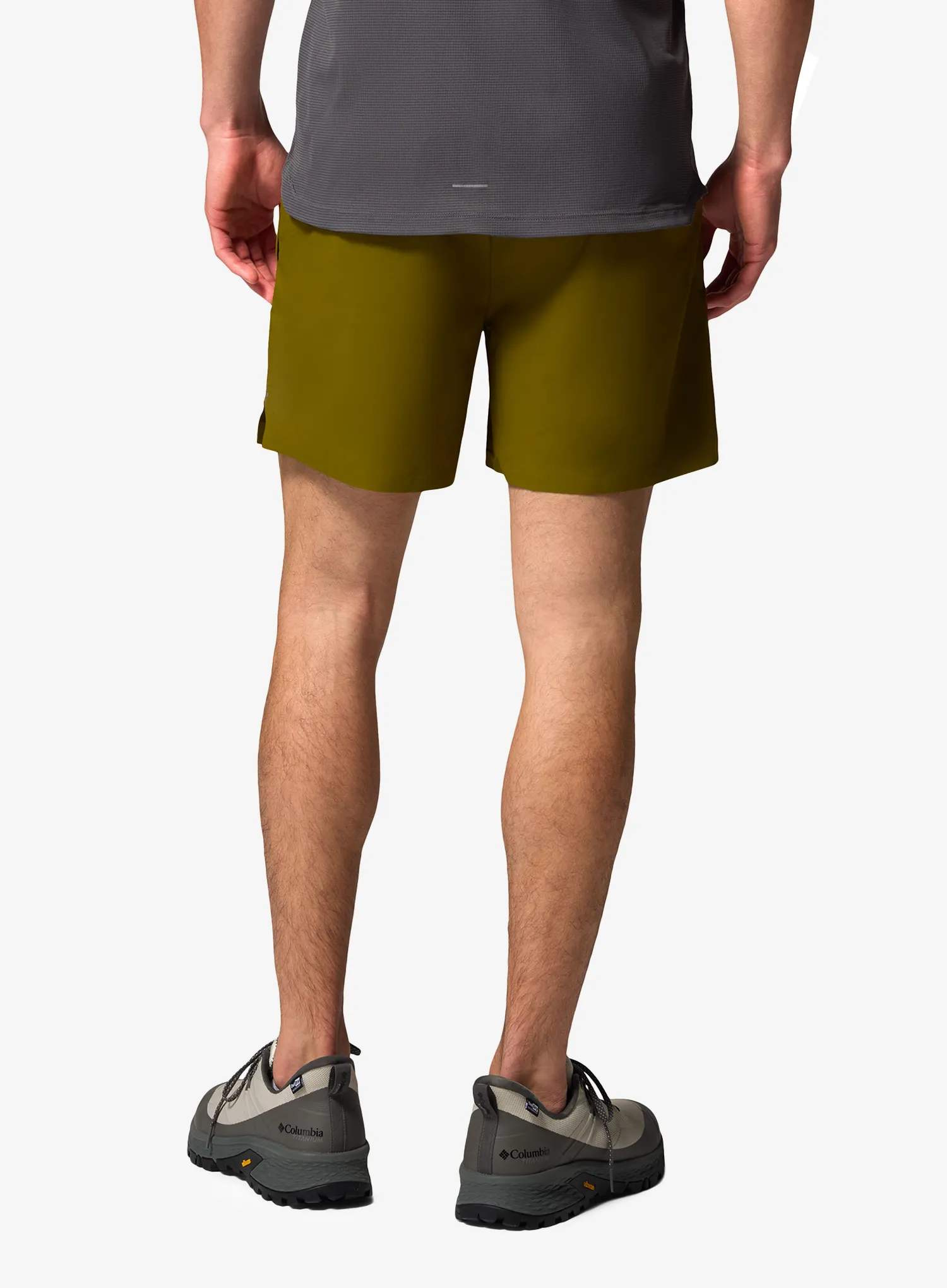 Muške kratke hlače Columbia Stealth Spring Lined Short - mossy green