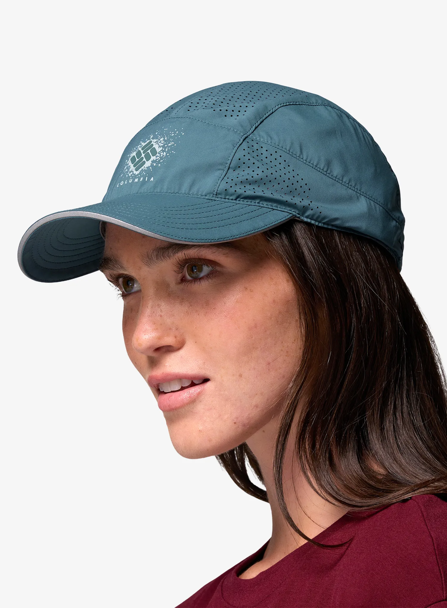 Kačket Columbia Speed Trail Ball Cap - everblue/gem splatter