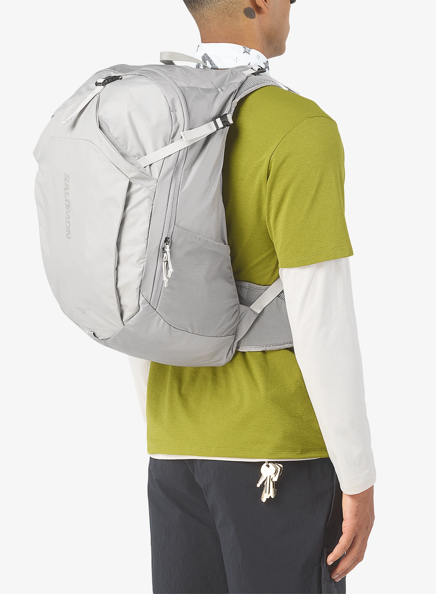 Planinarski ruksak Salomon Trailblazer 30 - cloudburst/paloma/silver