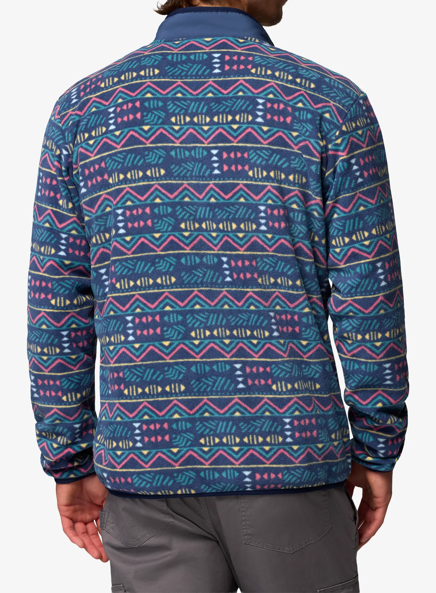 Dukserica od flisa Columbia Sequoia Grove Printed Full Zip - dark mountain/horizons