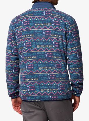 Dukserica od flisa Columbia Sequoia Grove Printed Full Zip - dark mountain/horizons