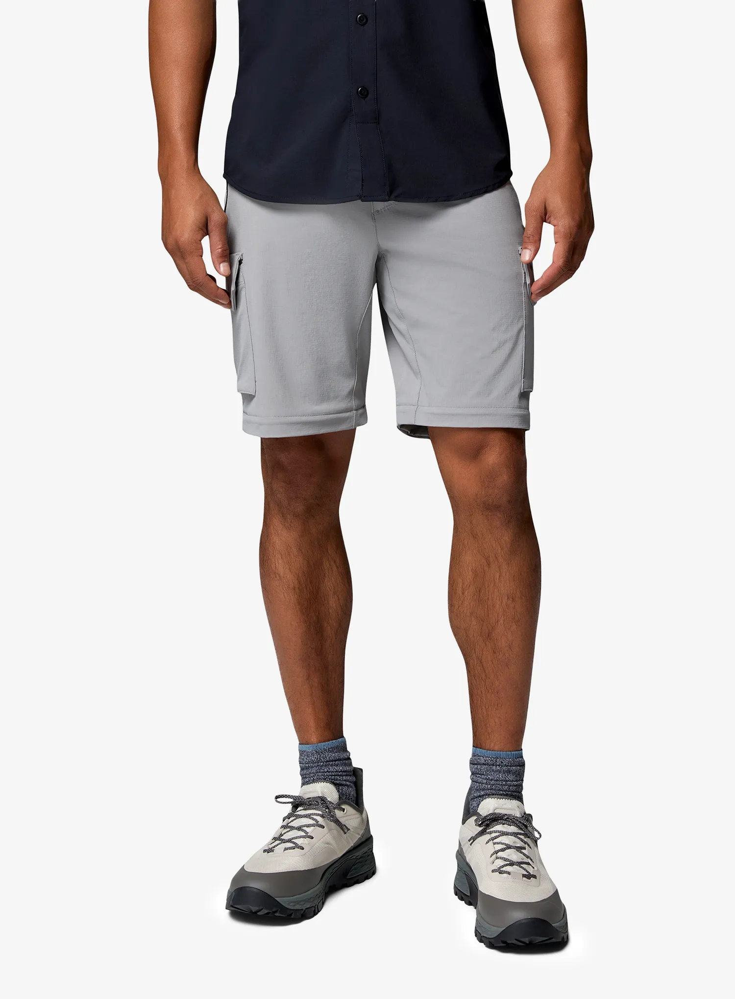 Planinarske hlače Columbia Silver Ridge Elite Convertible Pant - ti titanium