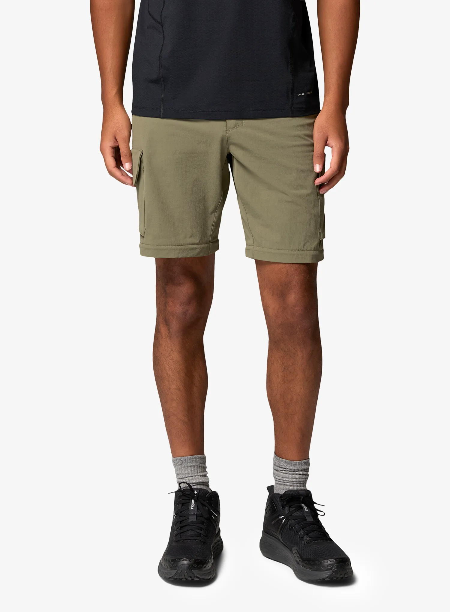 Hlače s odvojivim nogavicama Columbia Silver Ridge Elite Convertible Pant - stone green