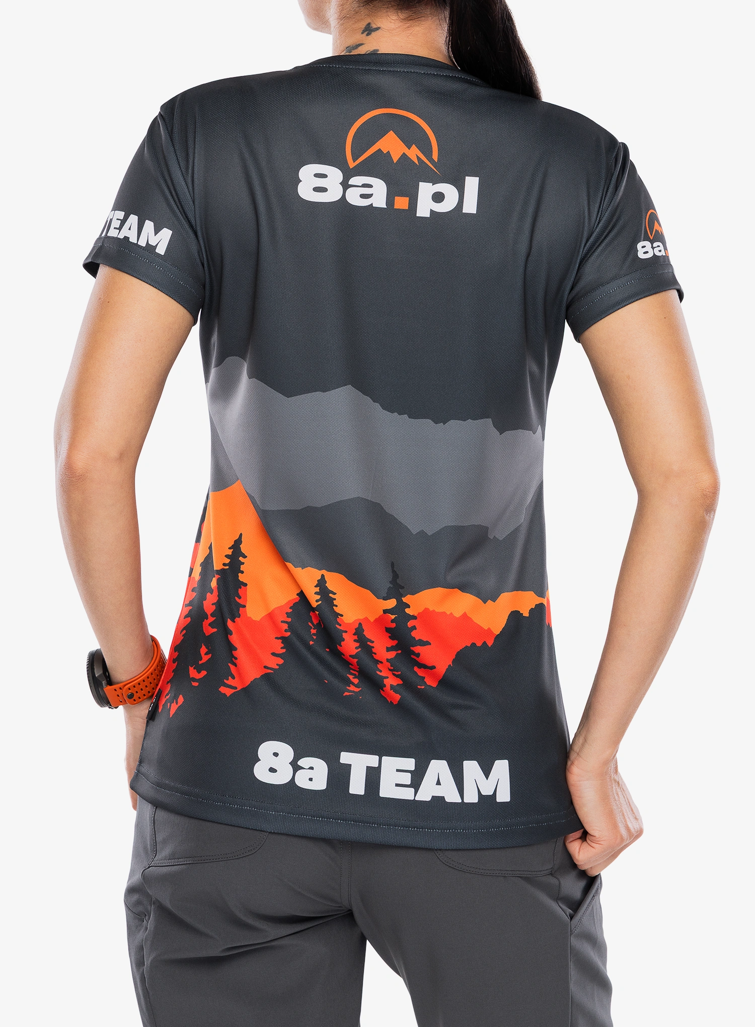 Ženska majica s tiskom 8a Team - full print