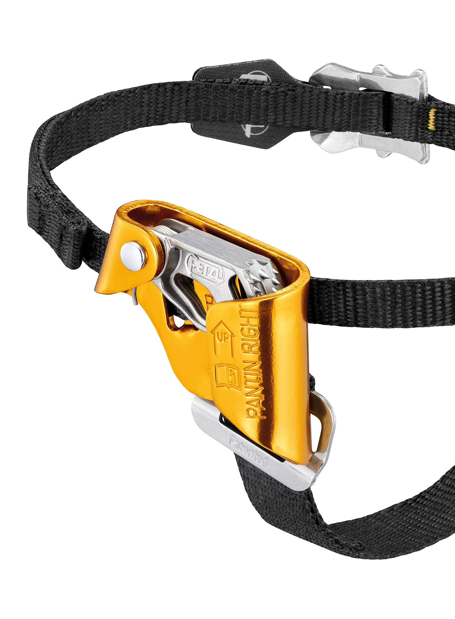 Penjalica Petzl Pantin Right - yellow