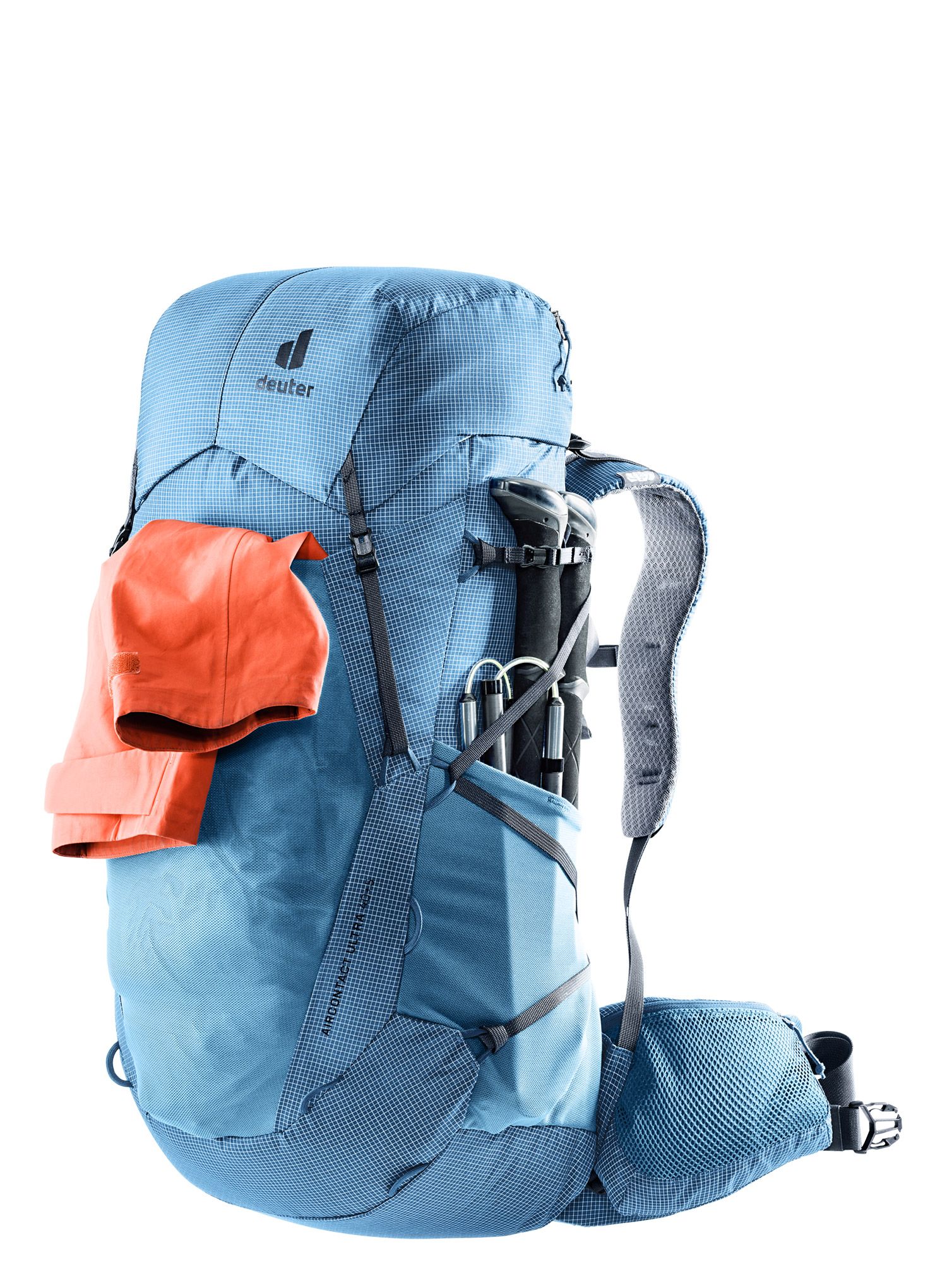 Trekking ruksak Deuter Aircontact Ultra 40+5 - wave/ink