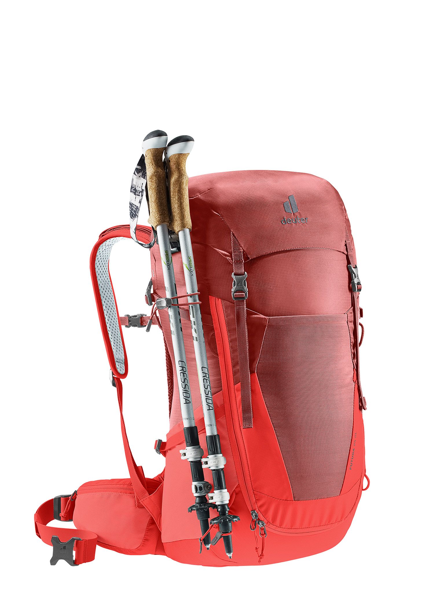 Ženski ruksak Deuter Futura 24 SL - caspia/currant