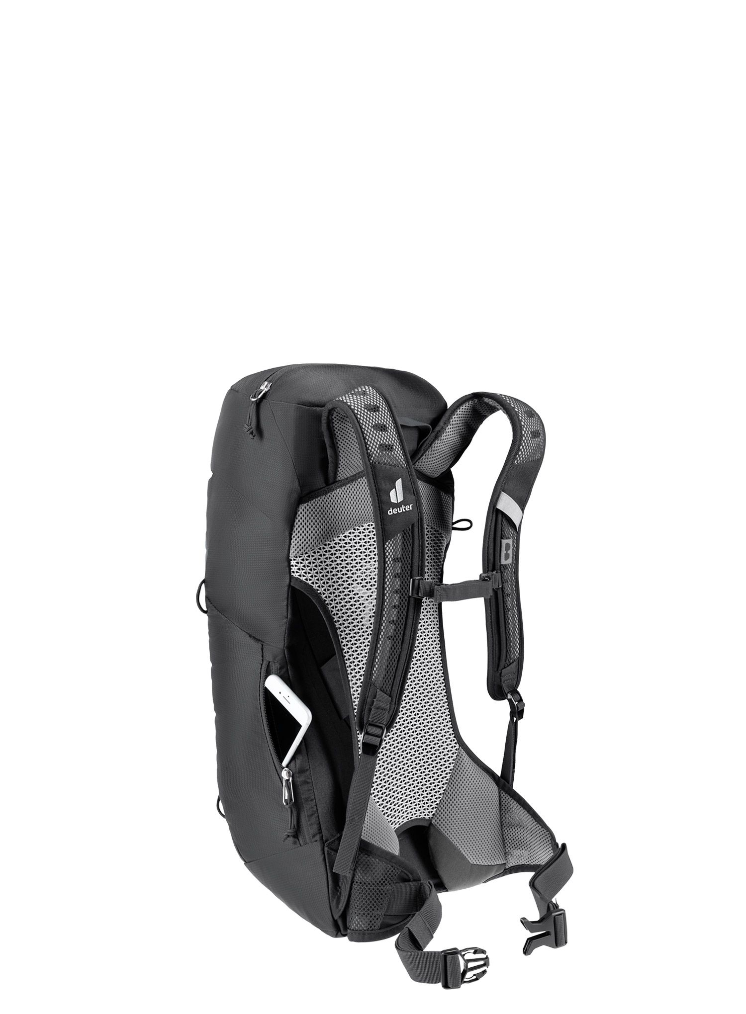 Ruksak s odstojnom mrežom Deuter AC Lite 16 - black