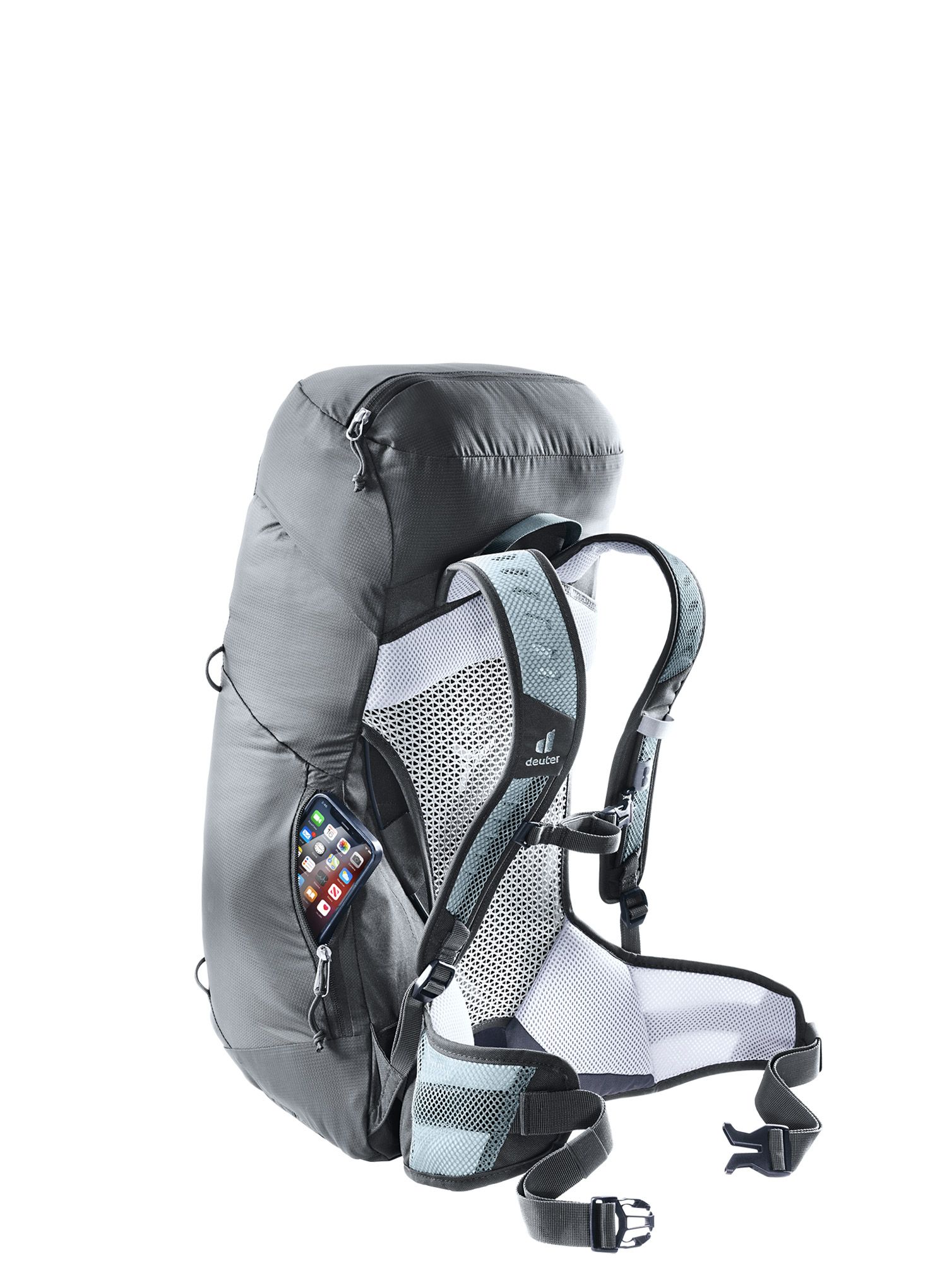 Ženski planinarski ruksak Deuter AC Lite 22 SL - shale/graphite
