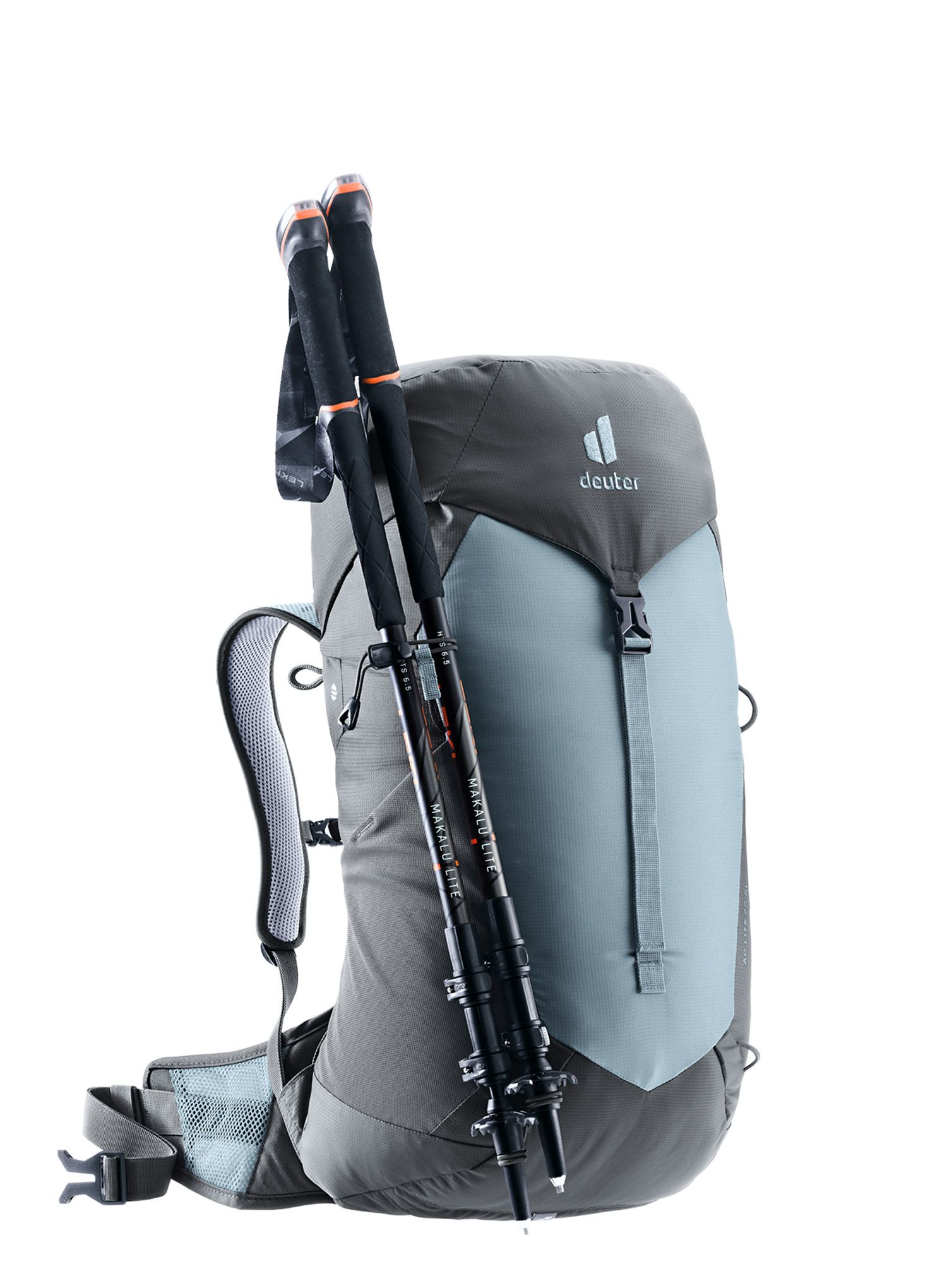 Ženski planinarski ruksak Deuter AC Lite 22 SL - shale/graphite
