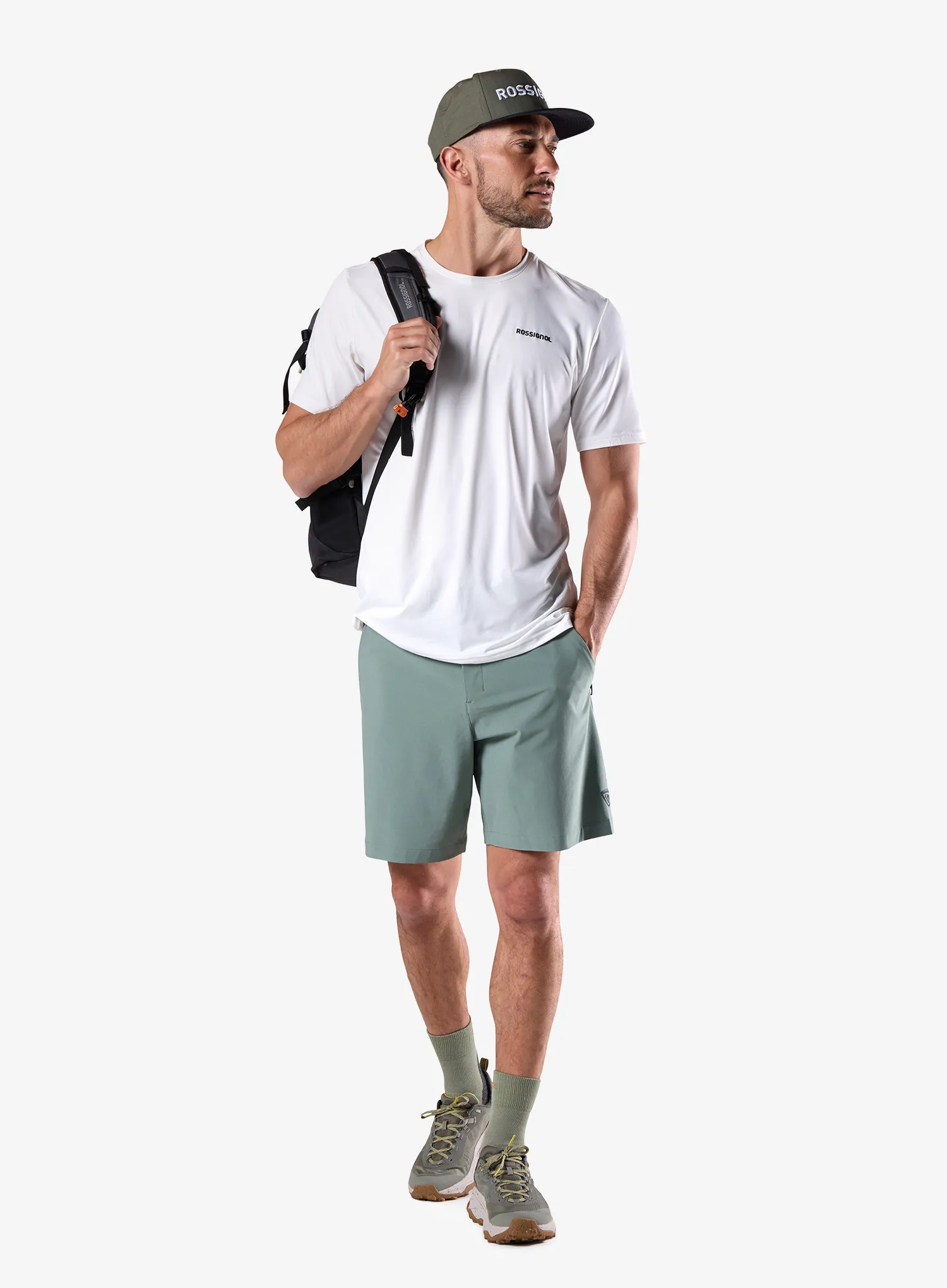 Brzosušeća majica Rossignol Graphic Active Tee - white