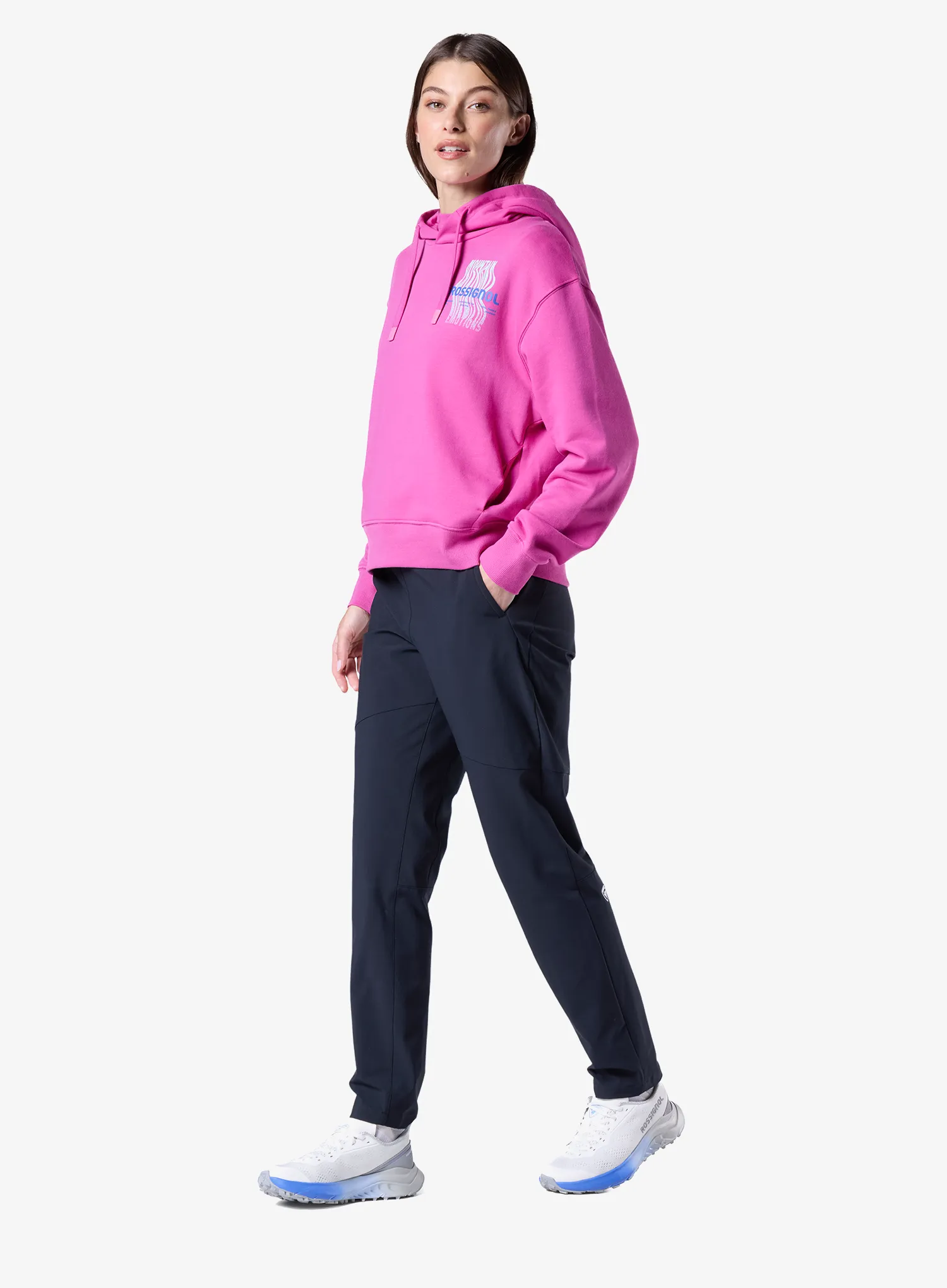 Ženske planinarske hlače Rossignol Pull-On Pant - black/black