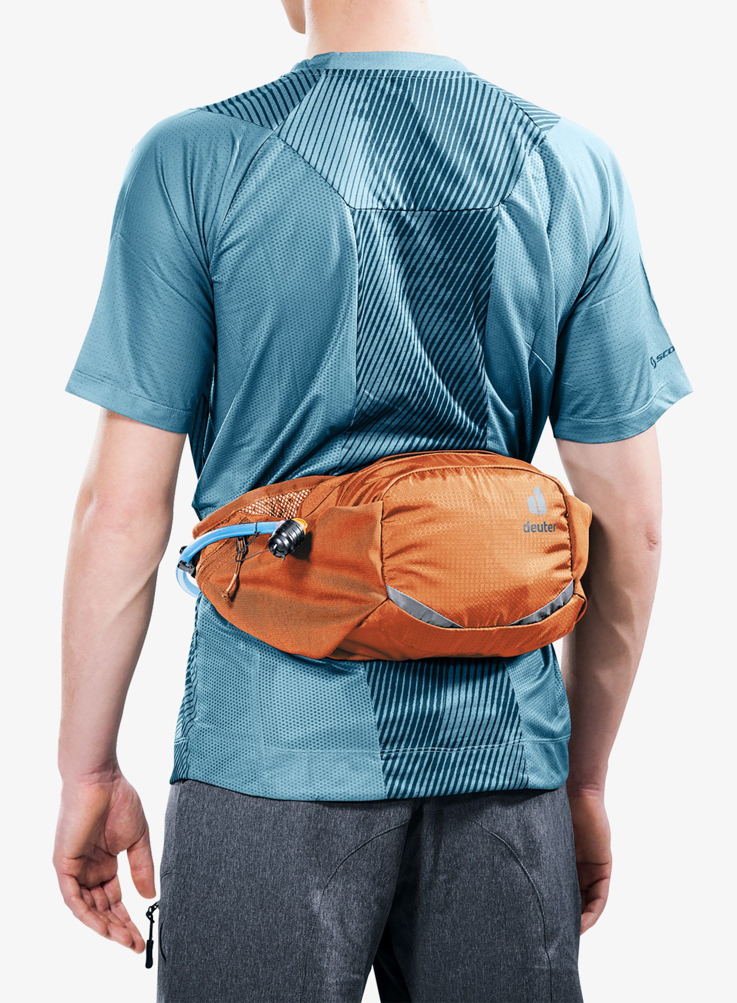 Torbica oko struka Deuter Pulse 3 - chestnut/teal