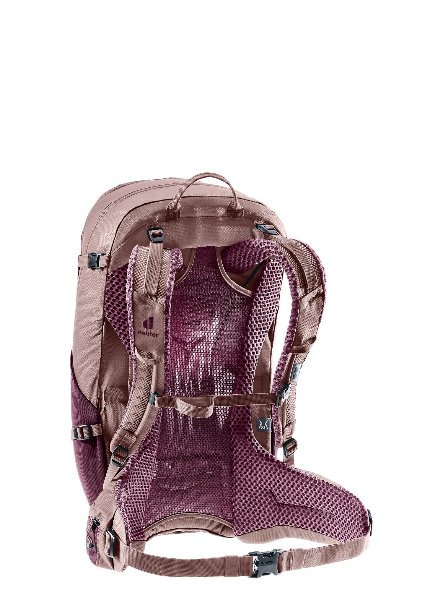 Ženski planinarski ruksak Deuter Futura 25 SL - cassis/ashrose