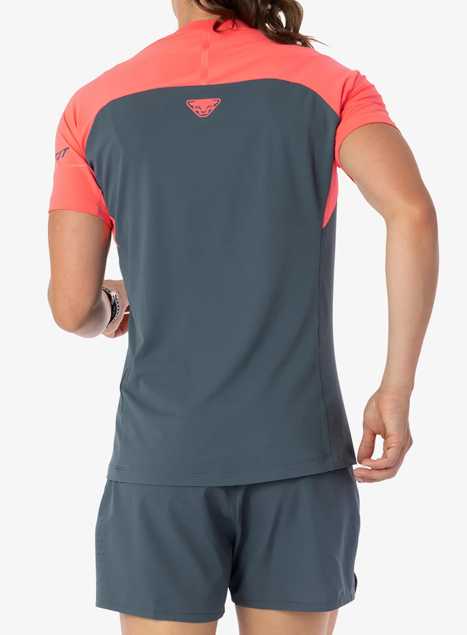 Ženska brzosušeća majica Dynafit Alpine Pro S/S Tee - cinder/cinder