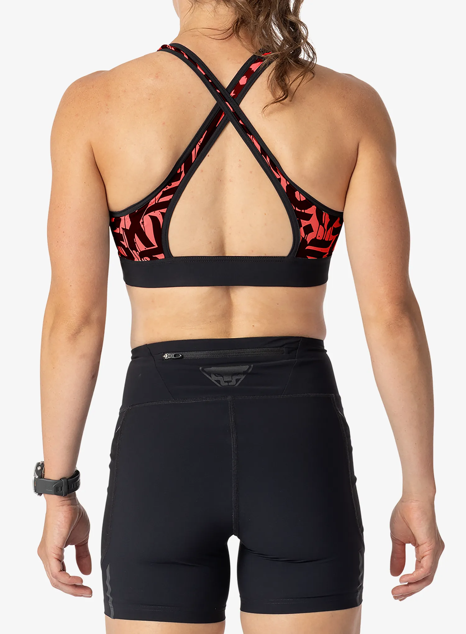 Sportski grudnjak Dynafit Alpine Graphic Bra - ultra coral