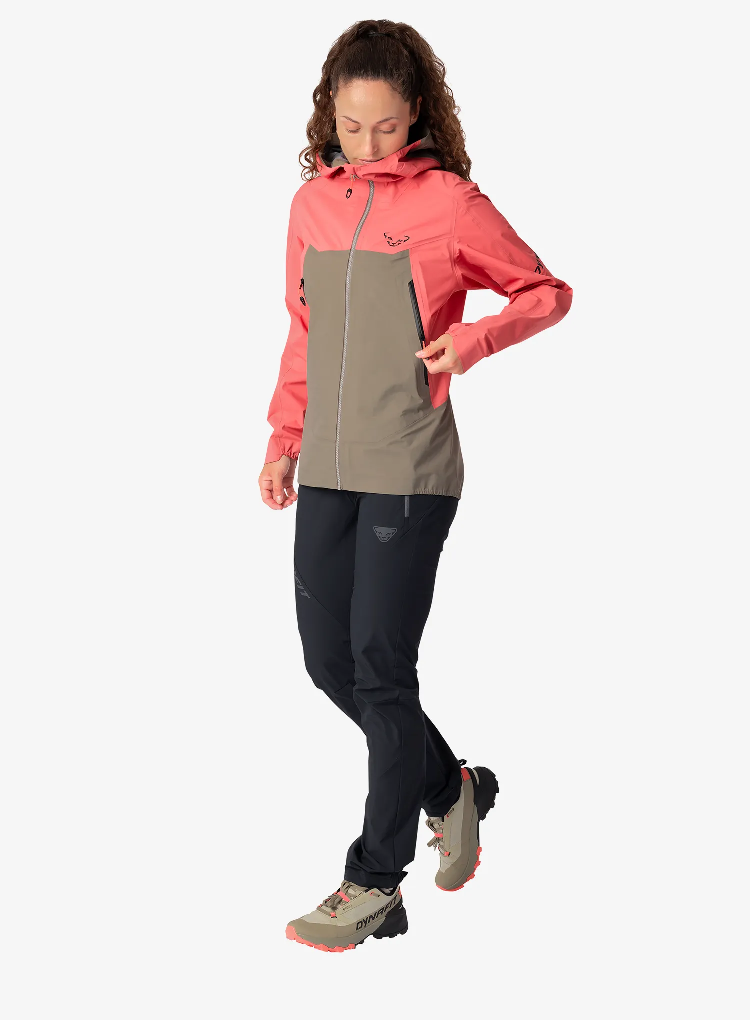 Ženska jakna s membranom Dynafit Transalper 3L Jacket - cabana
