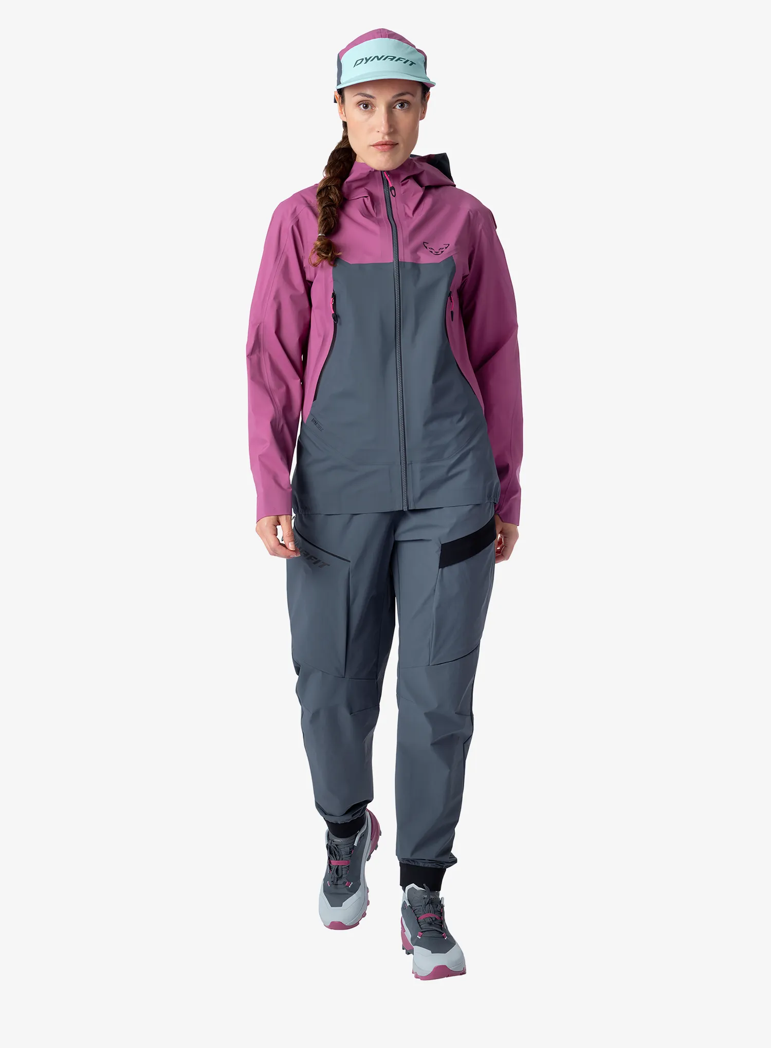 Ženska jakna za planine Dynafit Transalper 3L Jacket - magenta