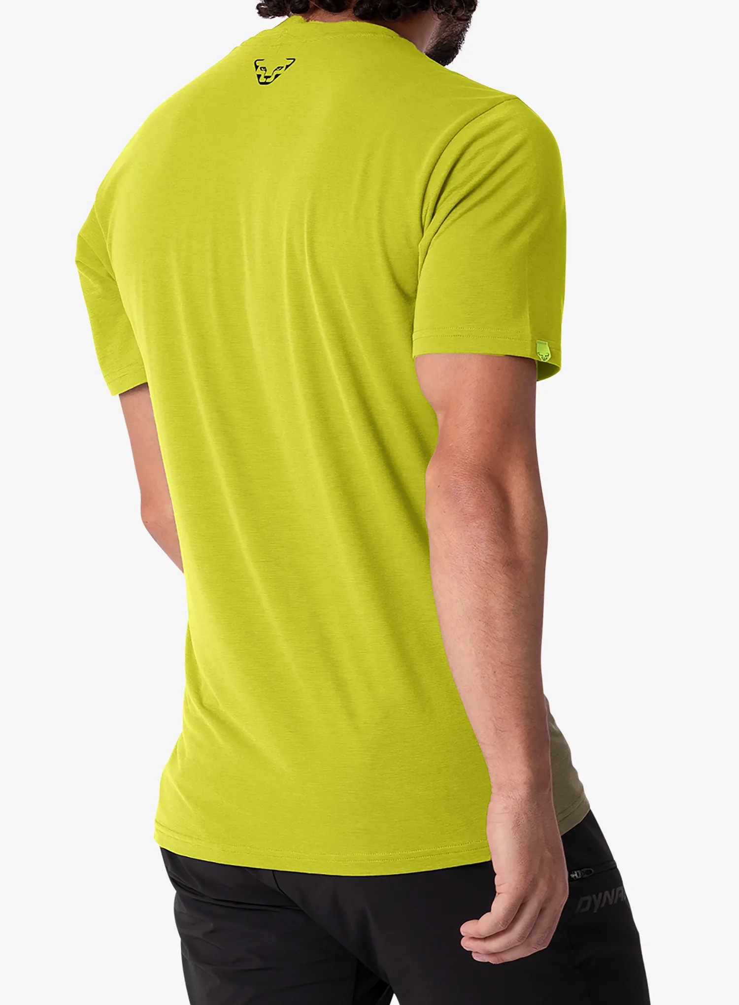 Brzosušeća majica Dynafit Transalper Graphic S/S Tee - golden lime