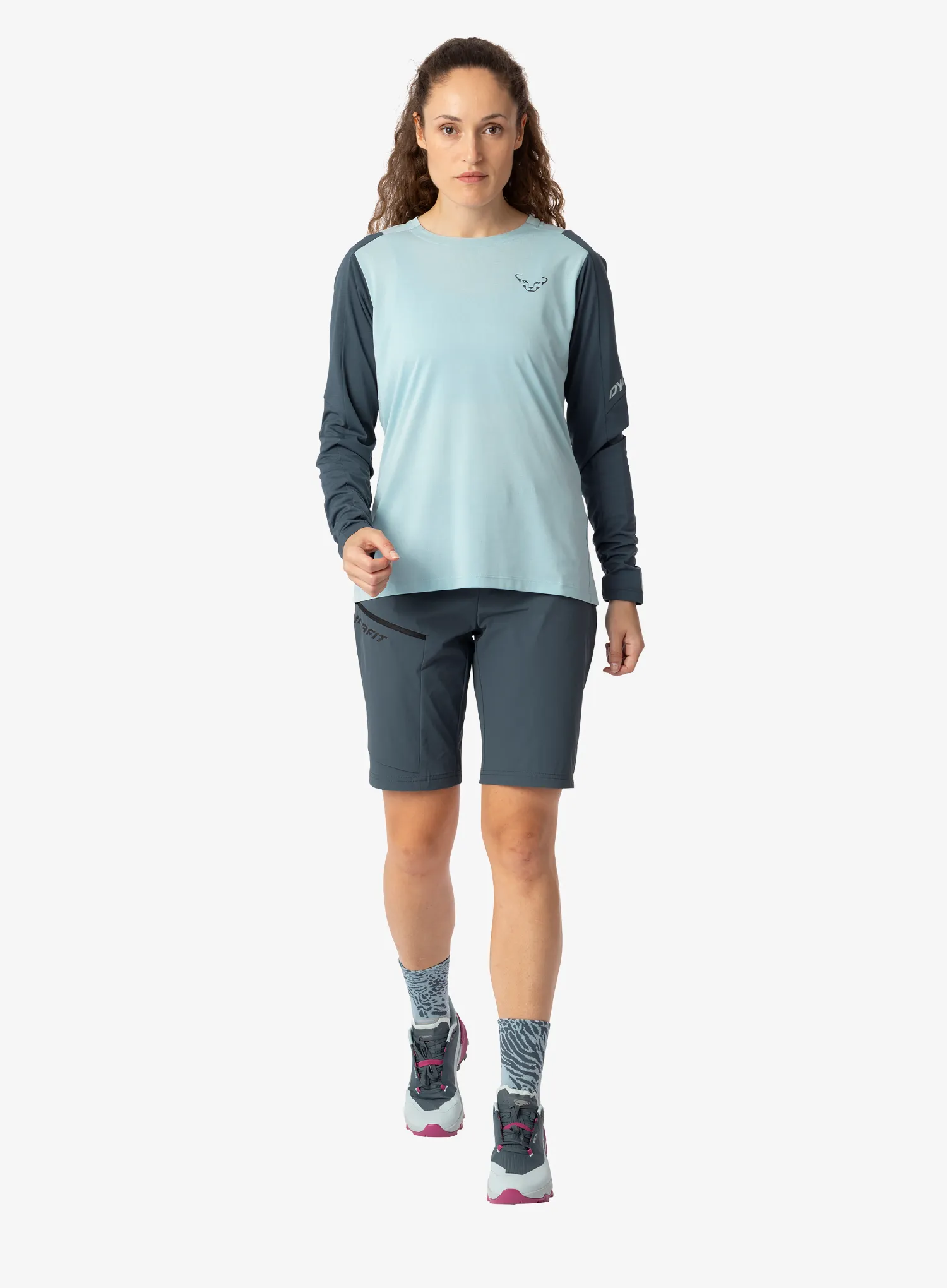 Ženski longsleeve Dynafit Transalper L/S Tee - cloud blue