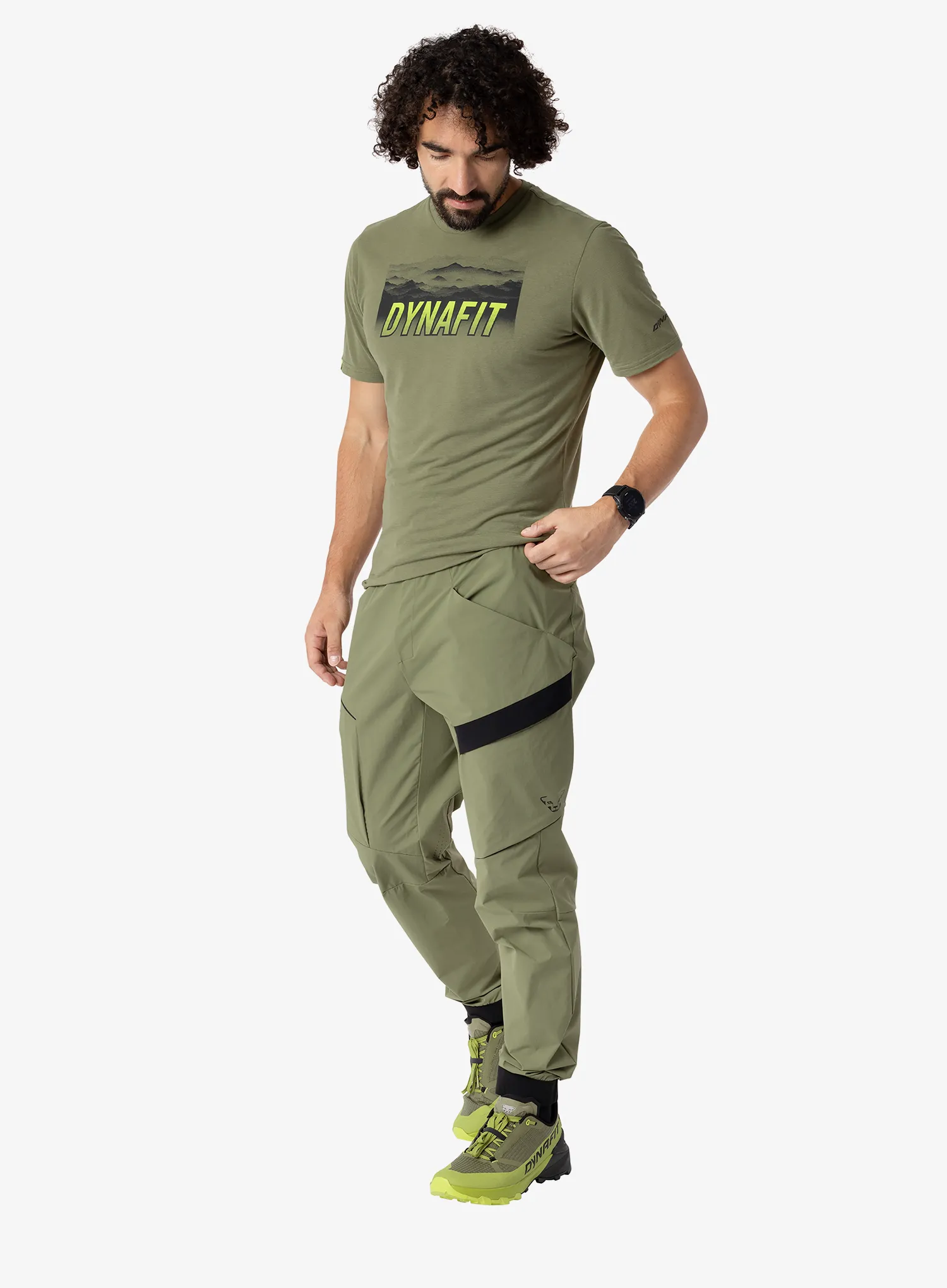Planinarske hlače Dynafit Transalper Cargo Pants - military green