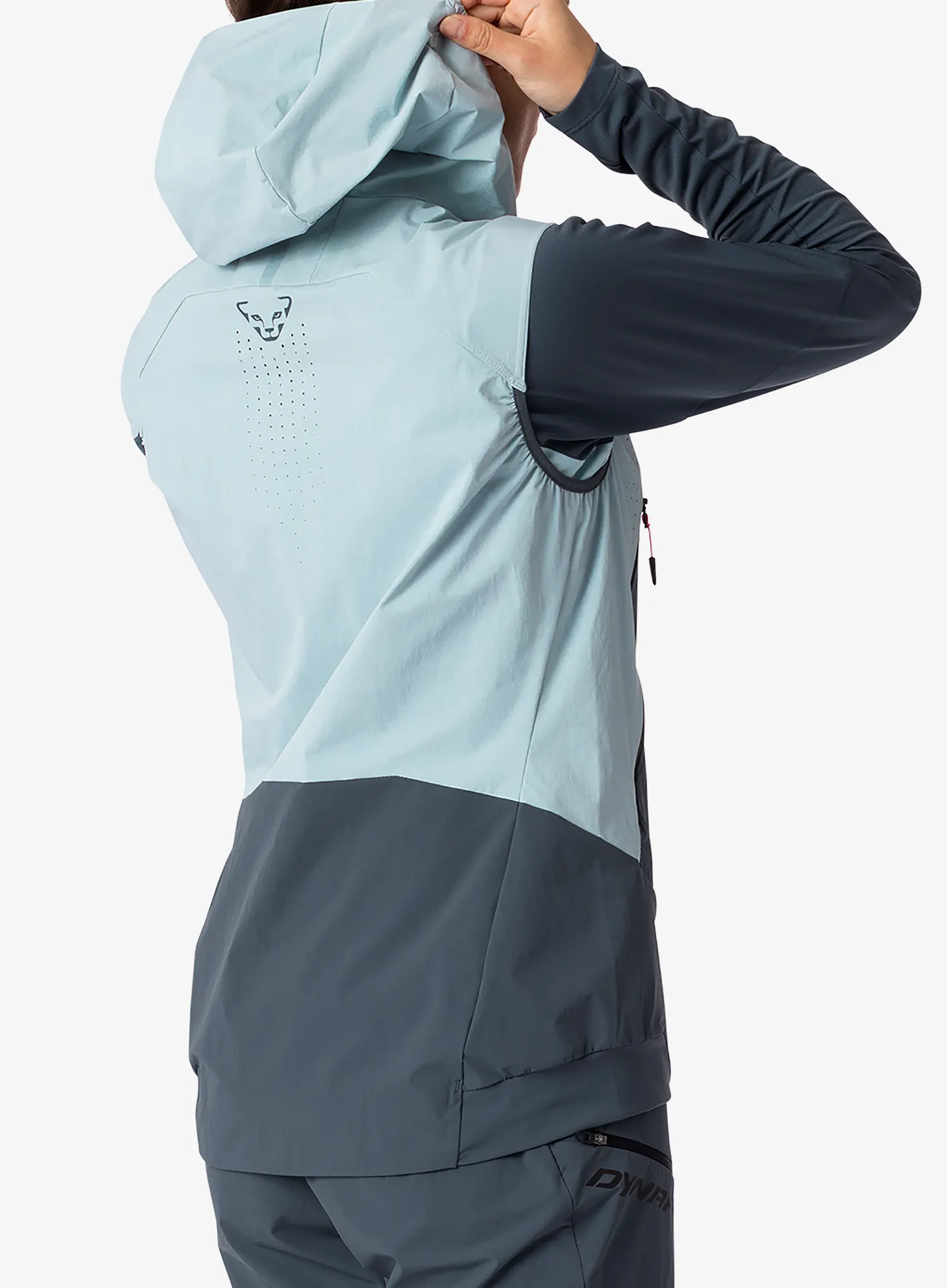 Ženski prsluk Dynafit Transalper DST Vest - cloud blue