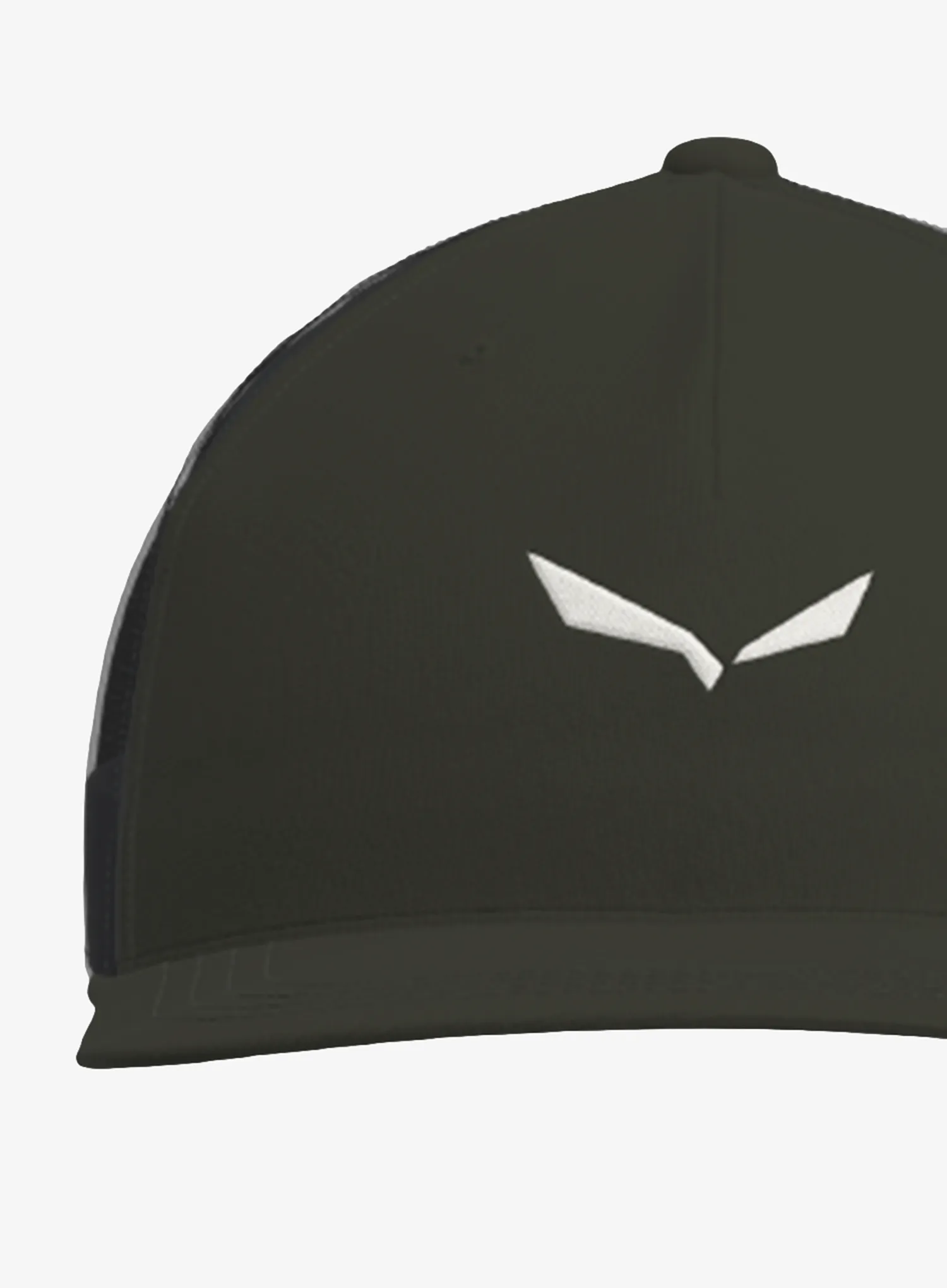 Kačket Salewa Eagle Logo Mesh Cap - dark olive