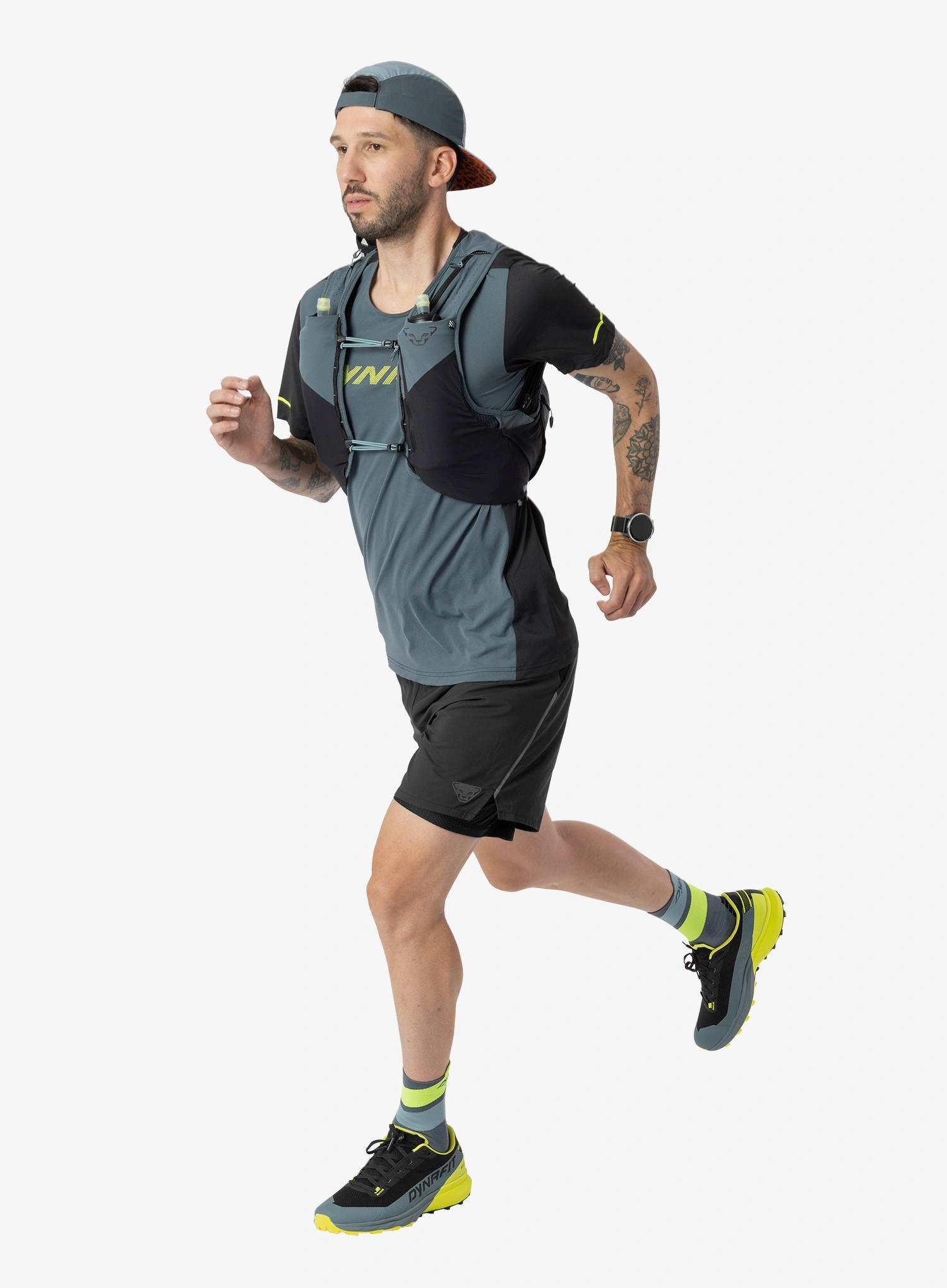 Prsluk za trčanje Dynafit Ultra 12 Vest - cinder/black out