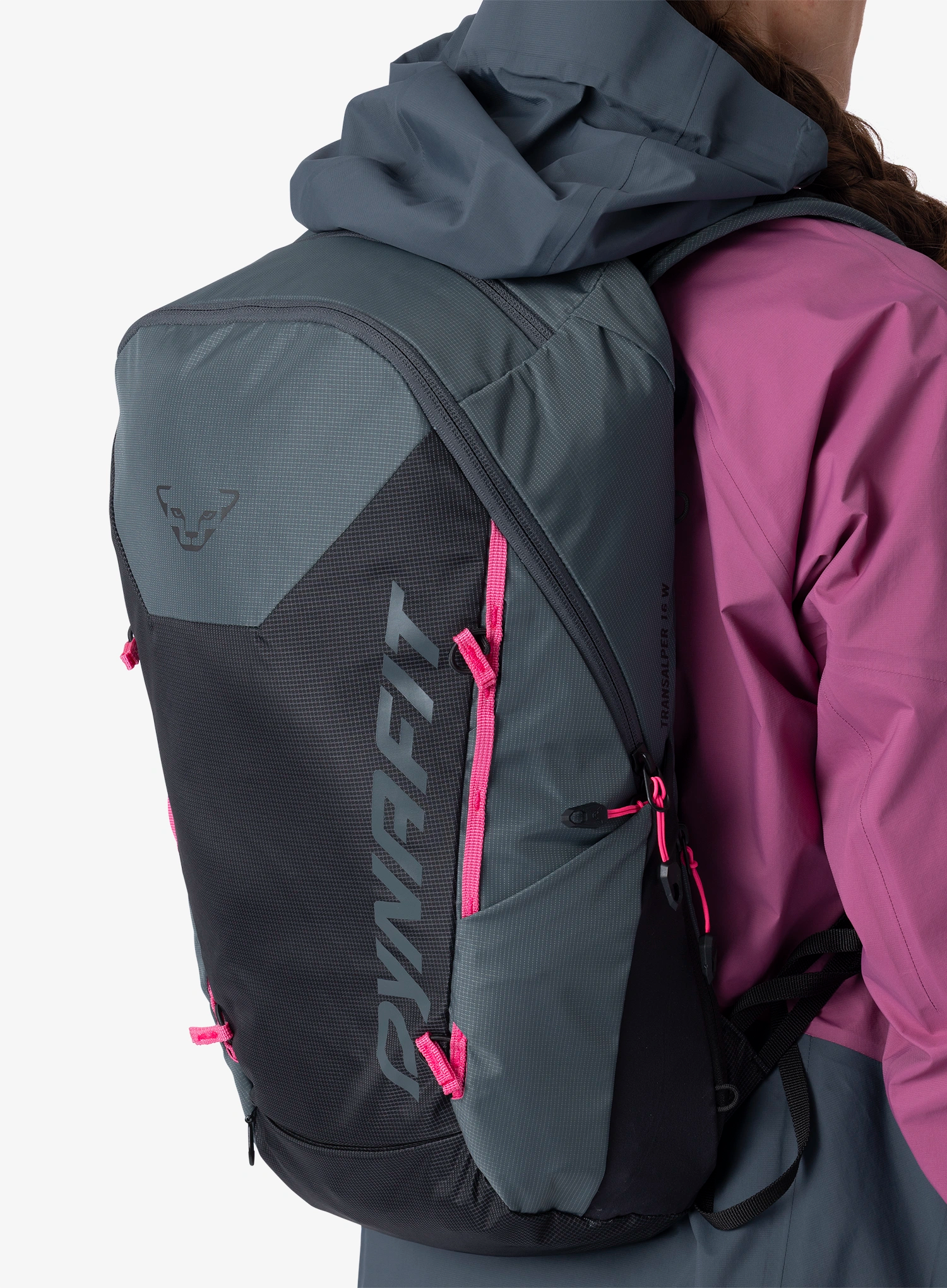 Ženski planinarski ruksak Dynafit Transalper 16 Backpack - cinder/black out